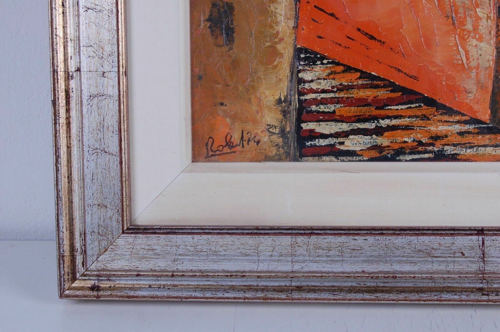Oil On Canvas 50 X 40 Rolandi 74 Picture Frame Wall Decor Painting Glimpse photo furniture