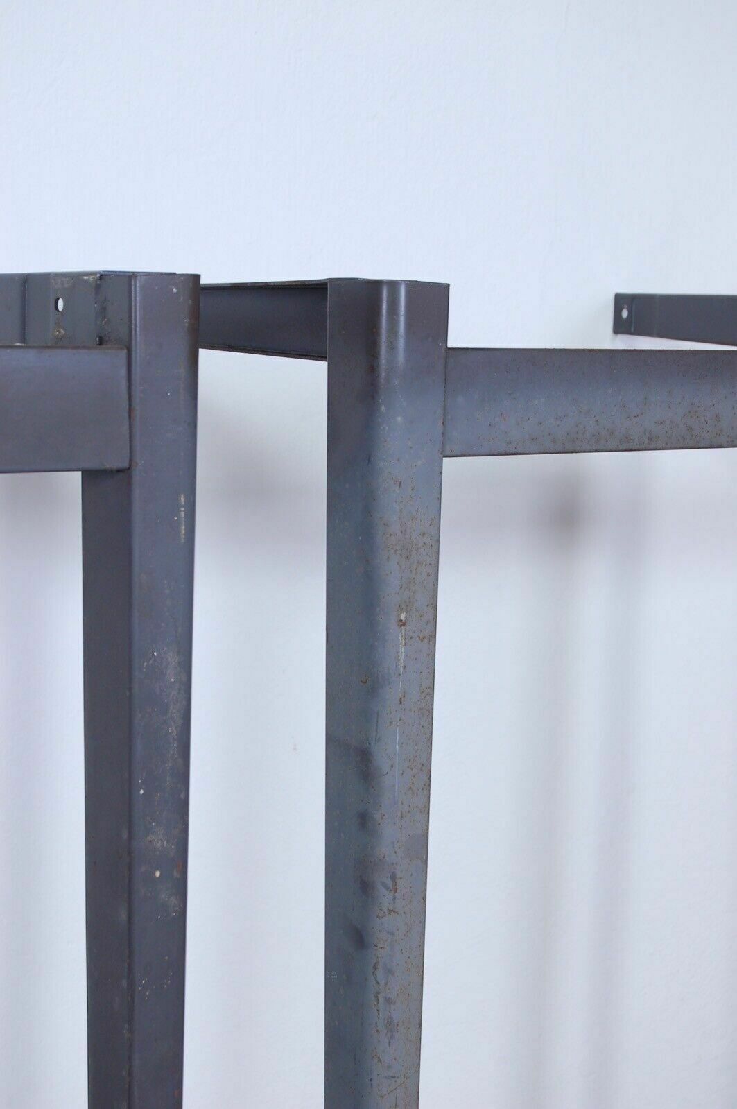 4 Legs Iron Table Base, Gispen Cordemeijer Desk Industrial Style photo 84.0