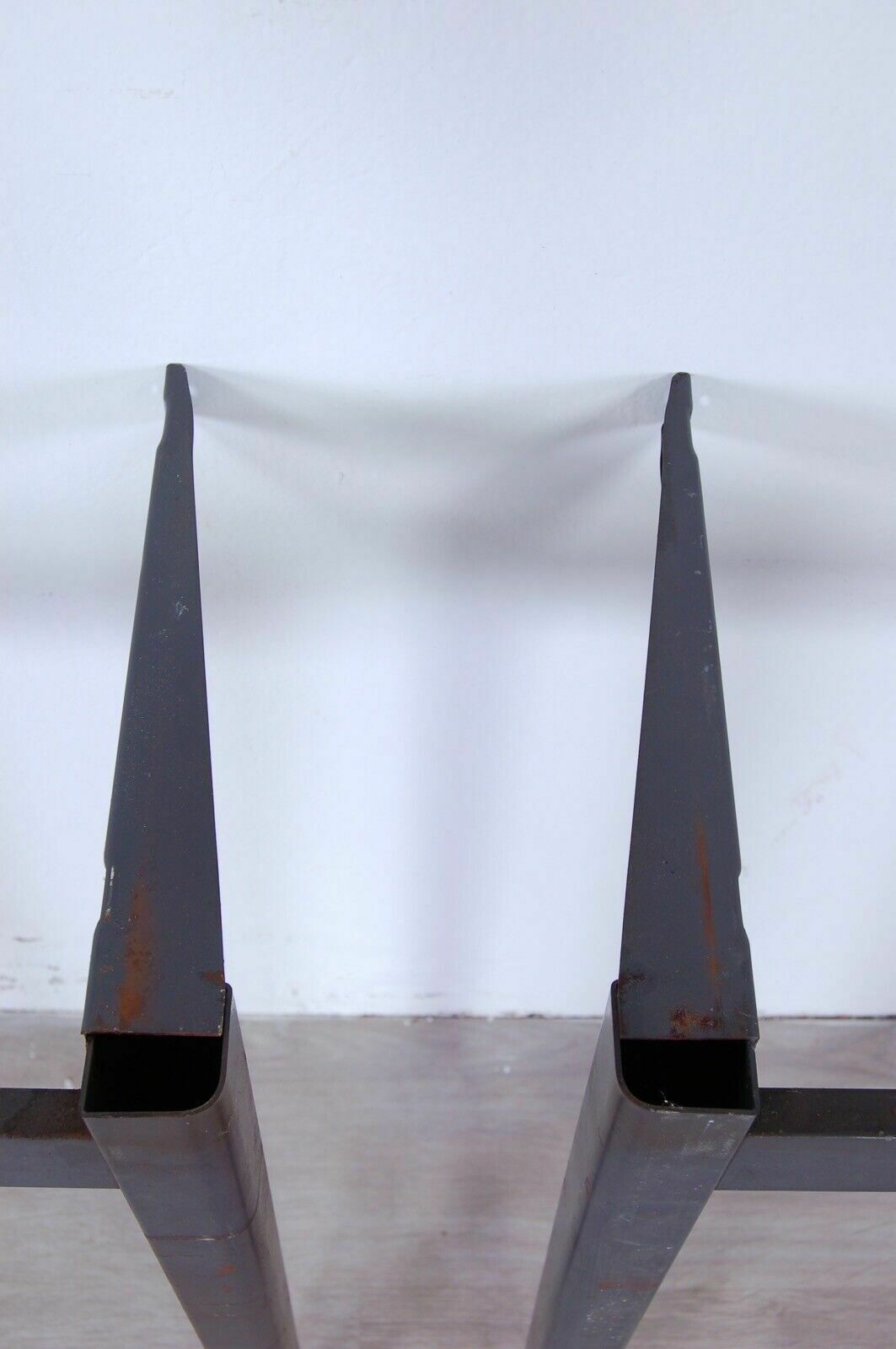 4 Legs Iron Table Base, Gispen Cordemeijer Desk Industrial Style photo vinterior