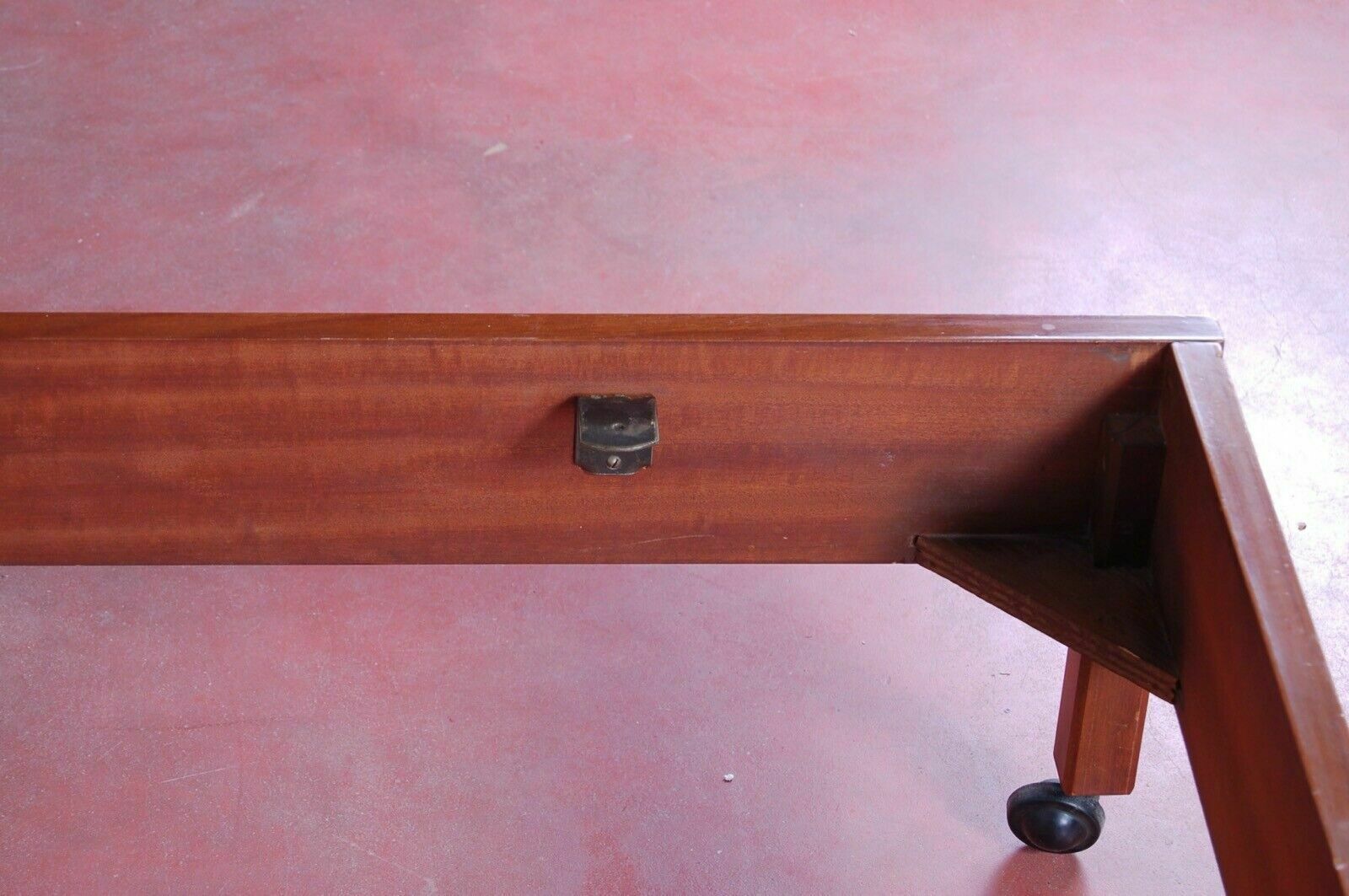 photo for sale Single Bed Structure, 1950s Design, Italian Manufacture. With Wheels