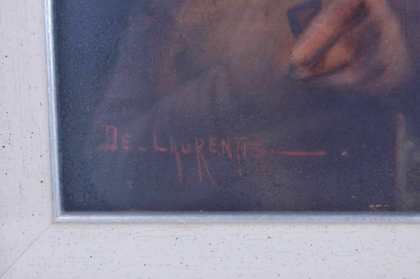 De Laurentis Painting, Oil Painting On Canvas. With Frame photo Art