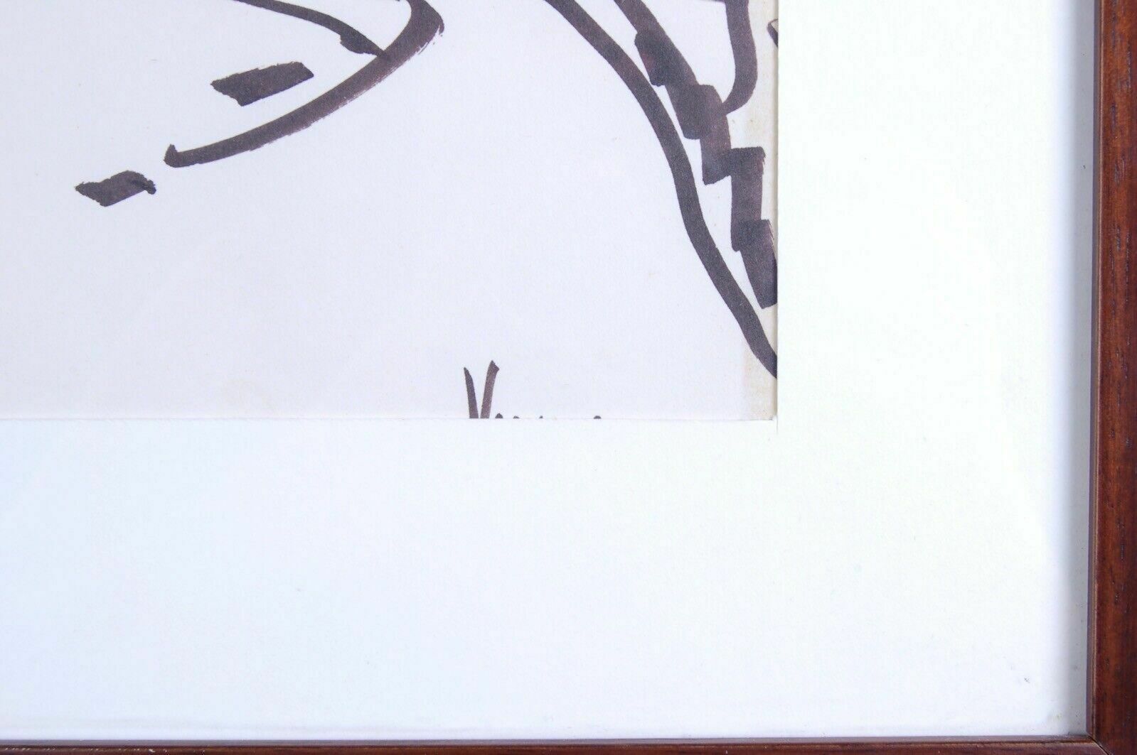 photo for sale Fulvia Crenna Works Sketches Quick Pencil Charcoal Marker Paintings 70s