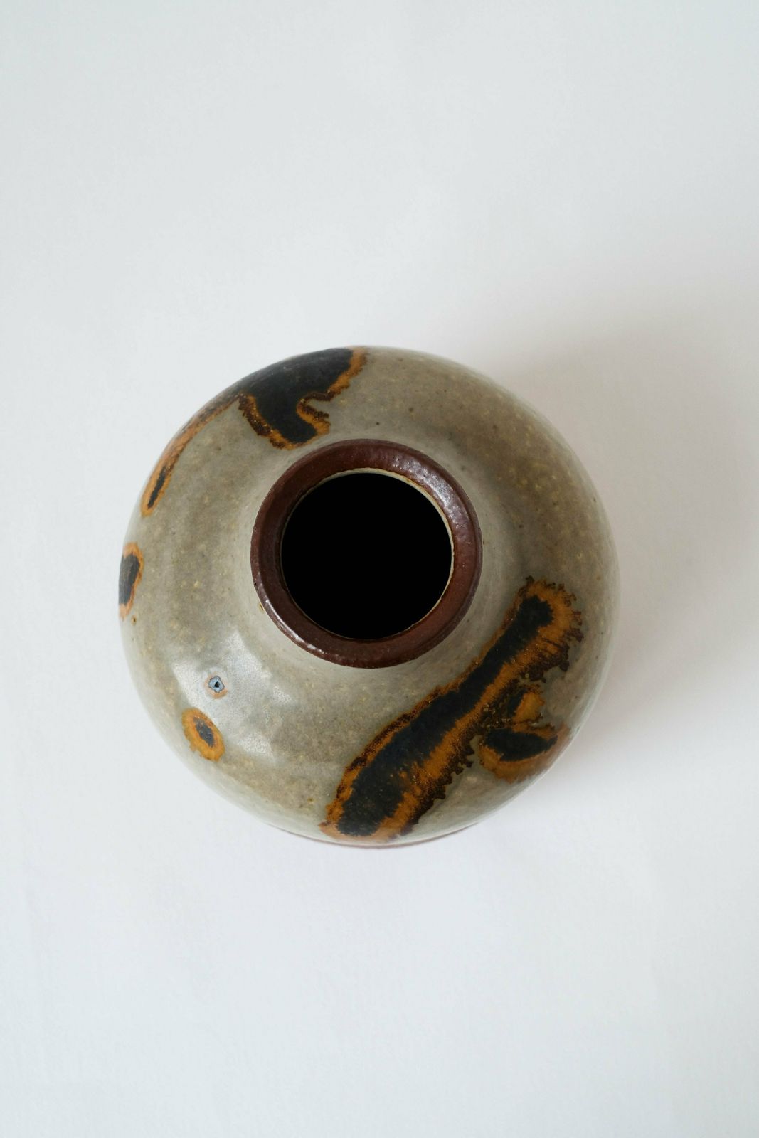 Stoneware Vase By Rolf Palm, 1960s photo for sale