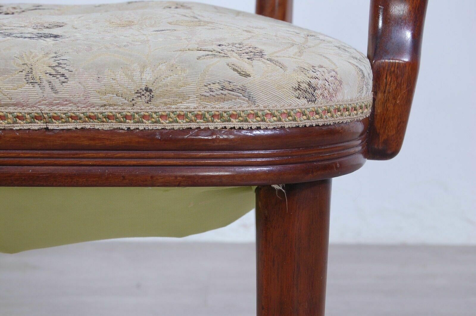 photo for sale Paolo Buffa Style Design Armchair Made By Enrico Paolo Borghi In The 1950s Walnut