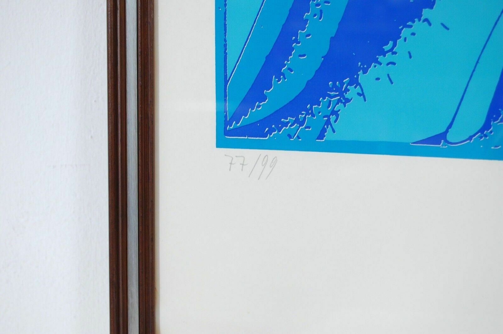 Original Innocenti Gualtiero Woodcut Numbered And Signed By The Author In Blue photo for sale