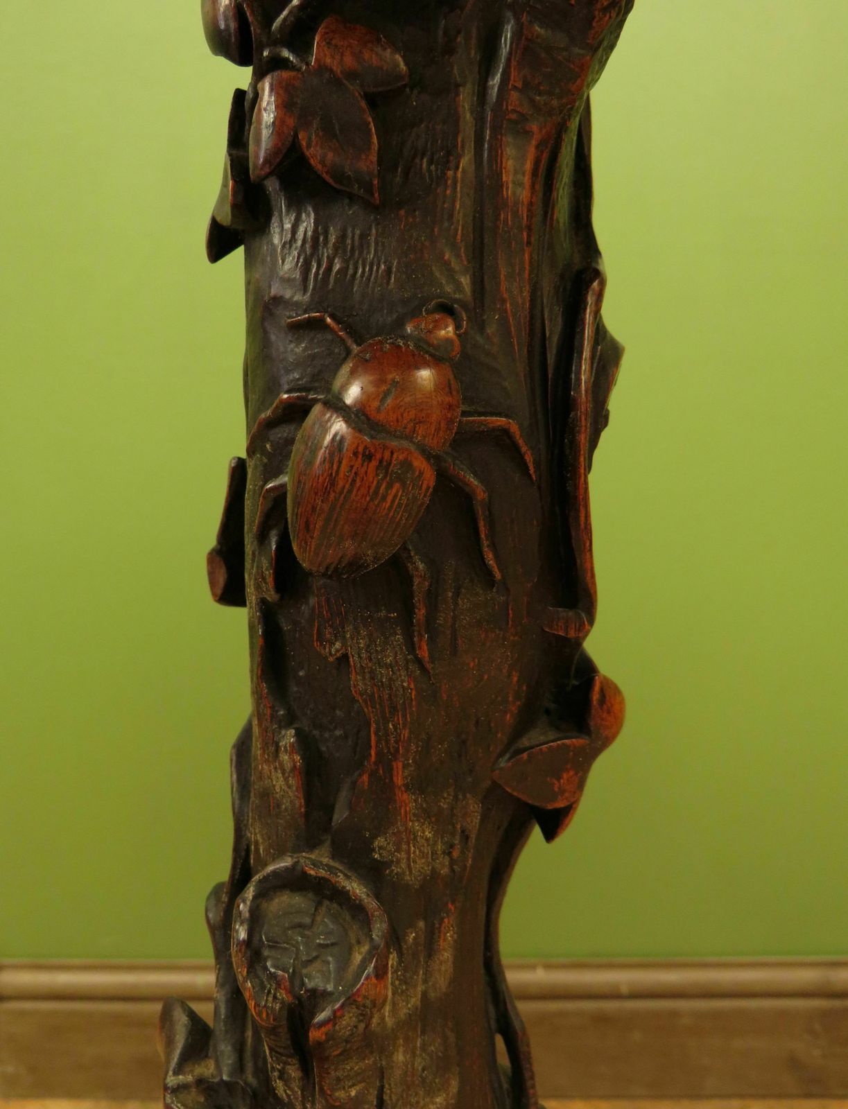 Carved Antique Black Forest Table In The Style Of Matthew & Willem Horrix photo 395.0