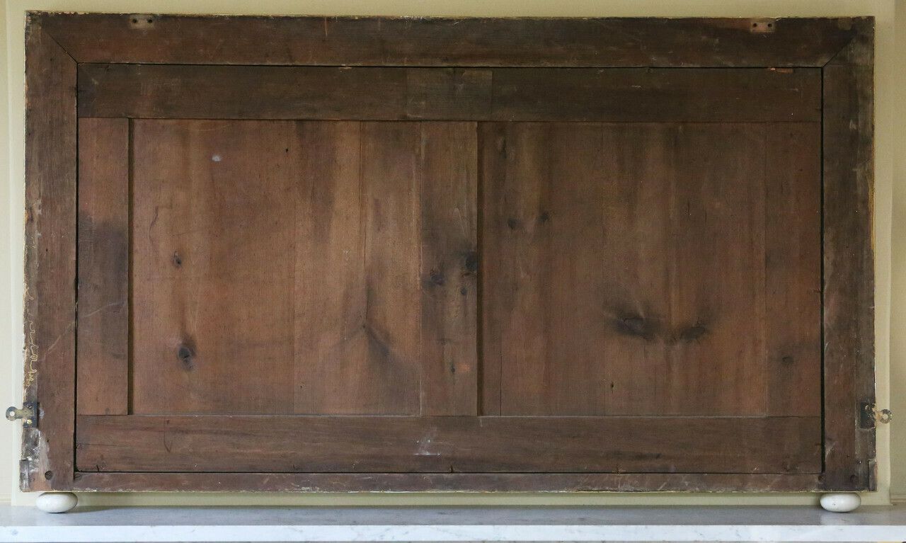 Antique Large Fine Quality Decorative Giltwood Overmantle Wall Mirror 19th Century photo vinterior