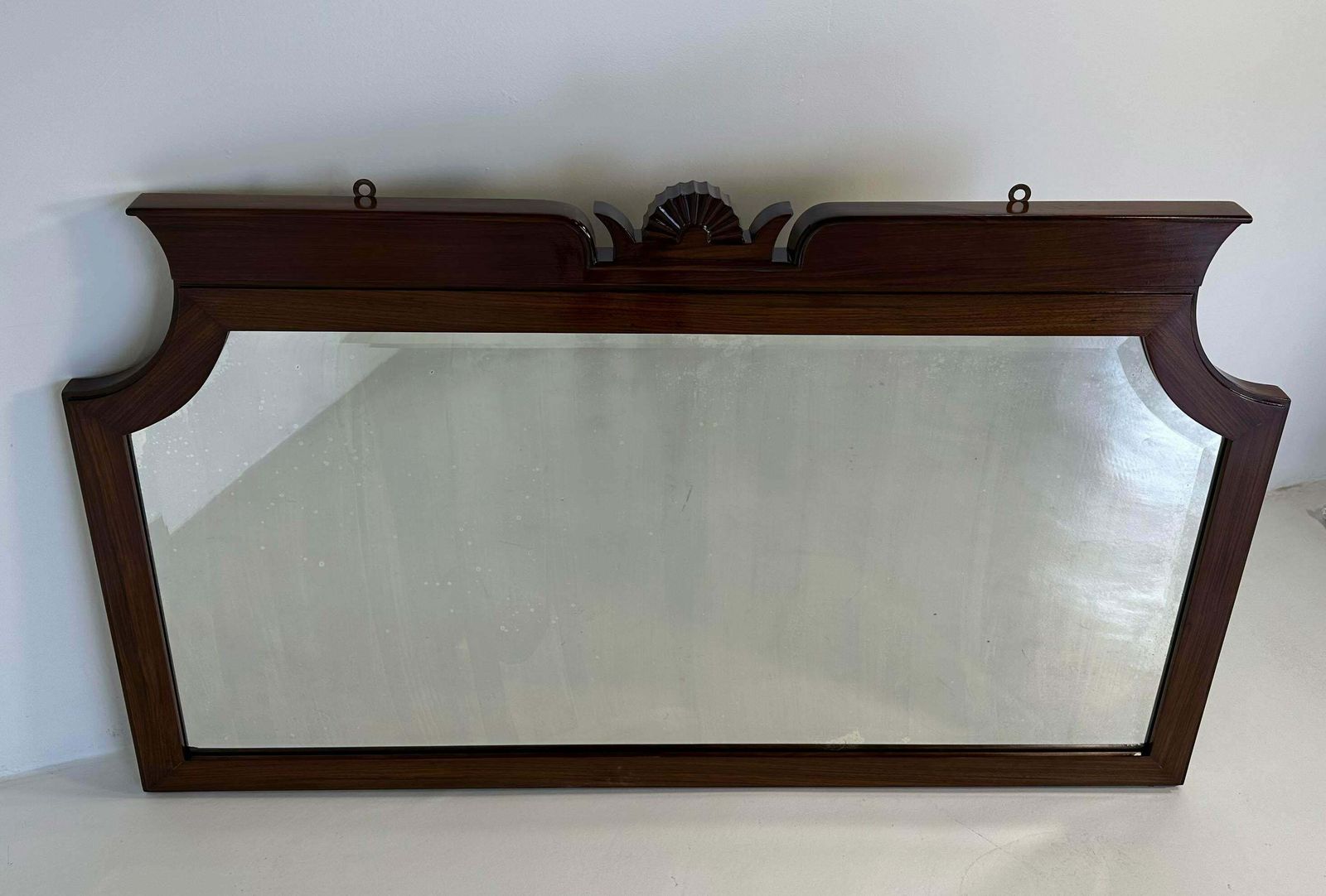 Italian Walnut Mirror By Gio Ponti And L. Brusotti For P. Lietti, 1928 photo 4488.0