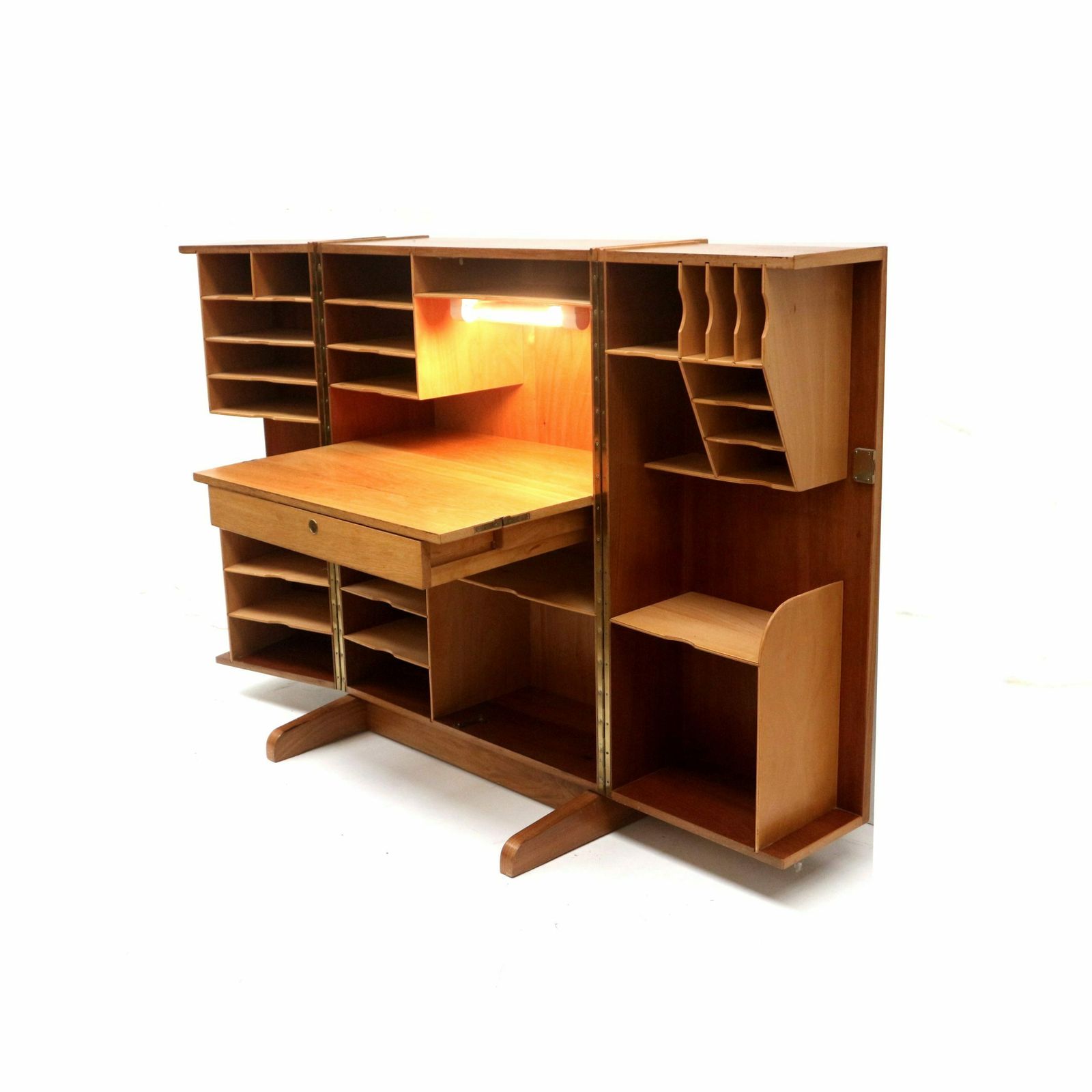 Vintage Desk 'Magic Box' Designed By Mummenthaler & Meier In 1955