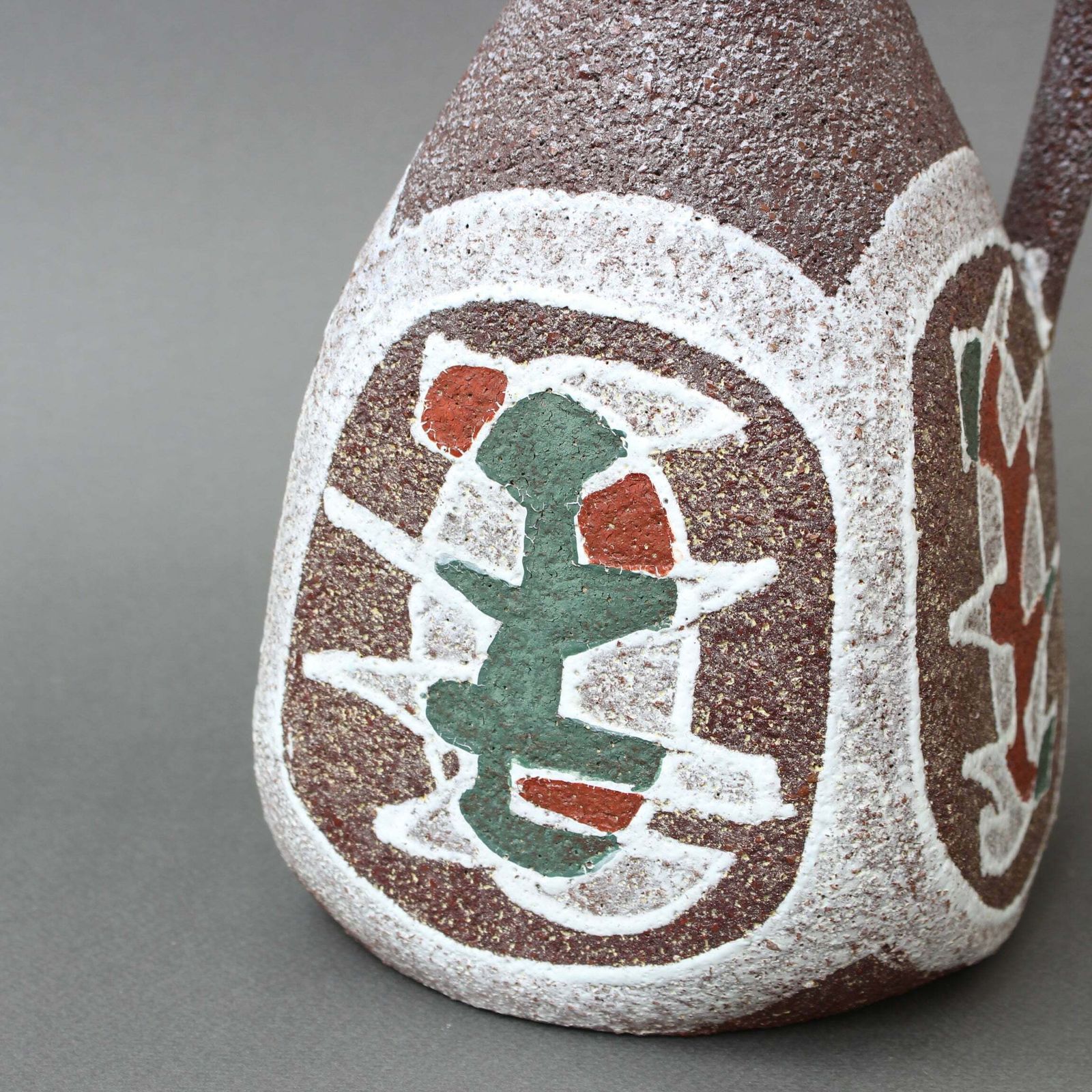 photo buy Mid Century French Ceramic Vase  Pitcher By Accolay (Circa 1960s)