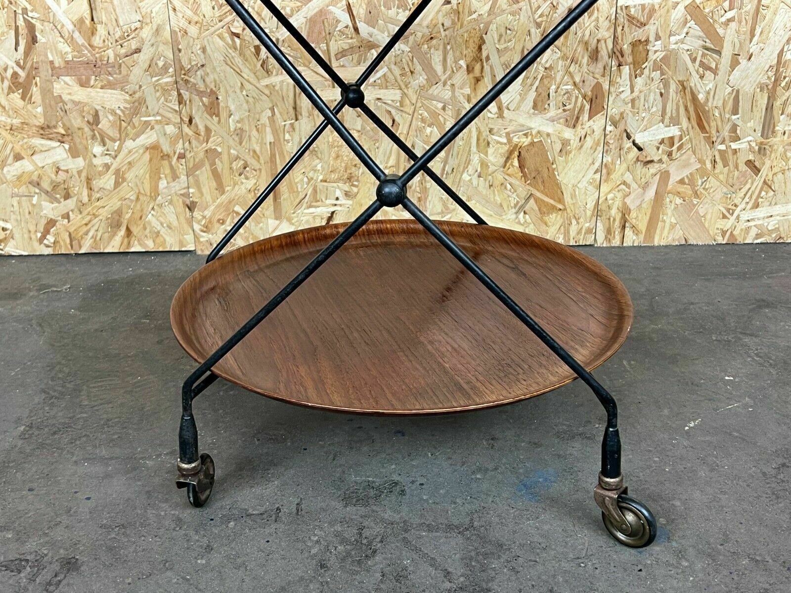 60s 70s Teak Serving Trolley Jie Gantofta String Serving Trolley Sweden 60s photo buy