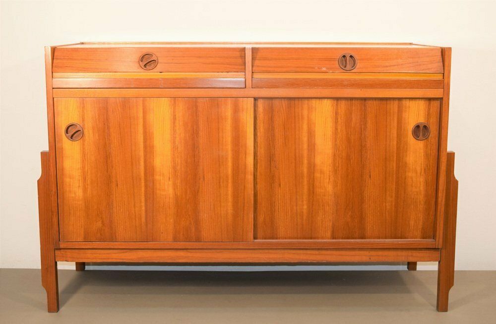 Italian Wooden Sideboard, 1960s photo Furniture