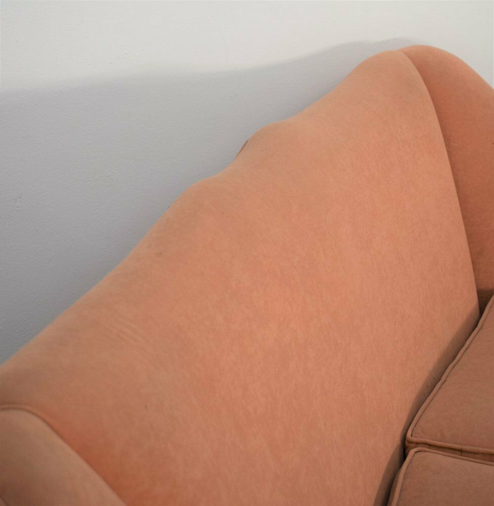 photo vintage Sofa In The Style Of Gio Ponti For Home And Garden, Italy, 1950s
