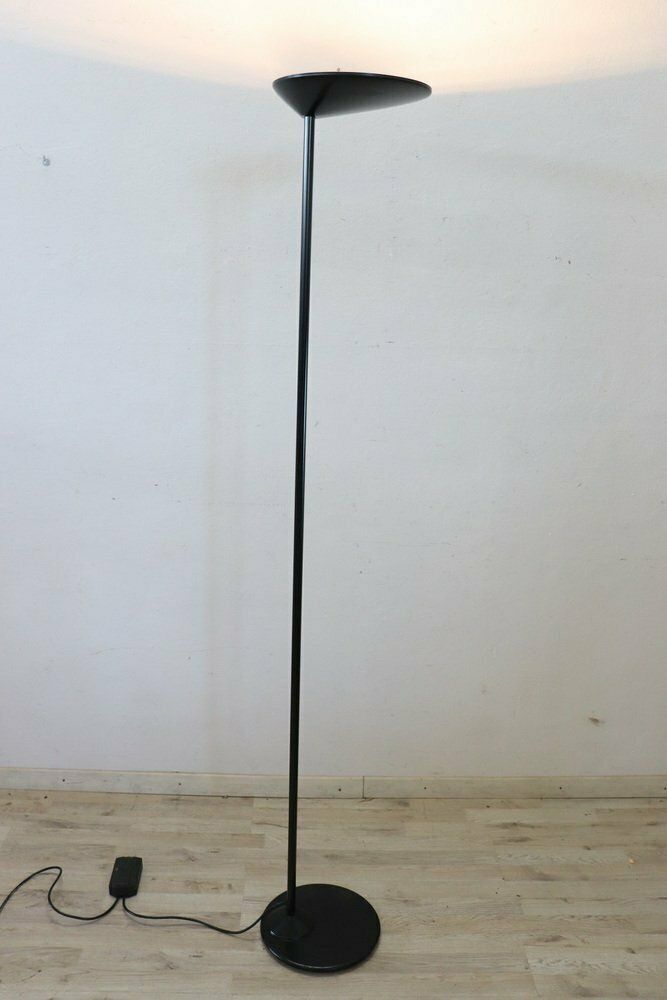 Floor Lamp In Black Metal, 1970s photo furniture