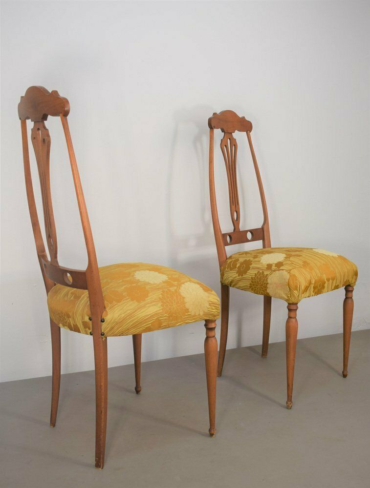 Pozzi And Verga Chairs, Italy, 1950s, Set Of 2 photo furniture