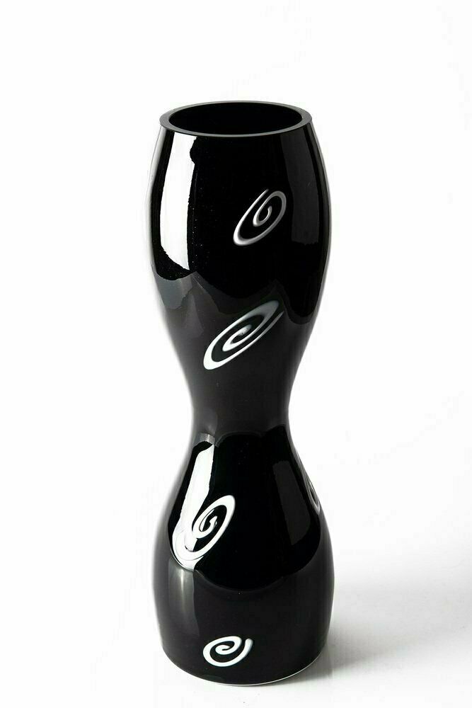 Tall Hourglass Glass Vase By Shafaq Malik For Barovier & Toso photo furniture