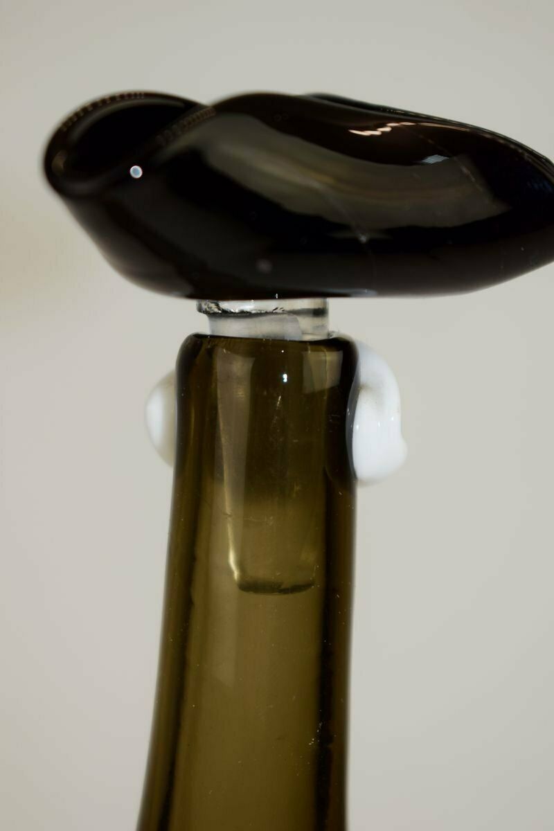Italian Murano Glass Vase, 1960s photo vintage