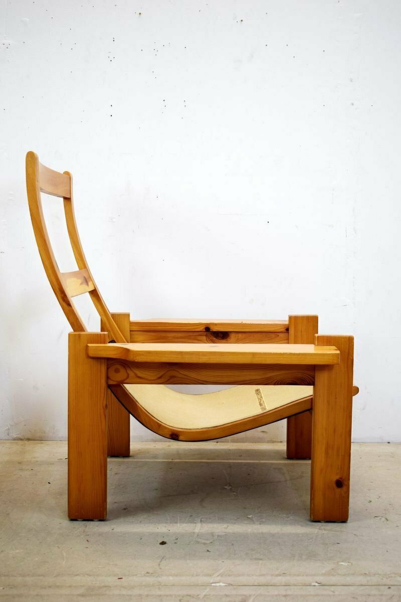 photo furniture Italian Wooden Lounge Chairs 1970s Set Of 2