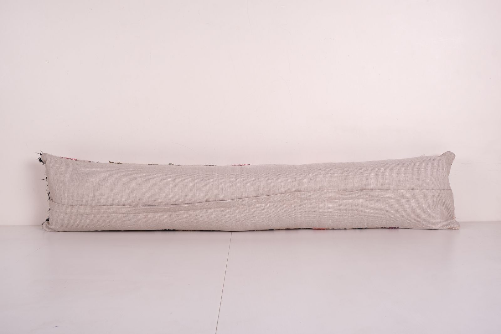 Extra Long Striped Rag Lumbar Pillow Cover   Cotton Bedding Pillow   Bedroom Decor  King Size Pillow Pillow 10'' X 45'' photo Textiles