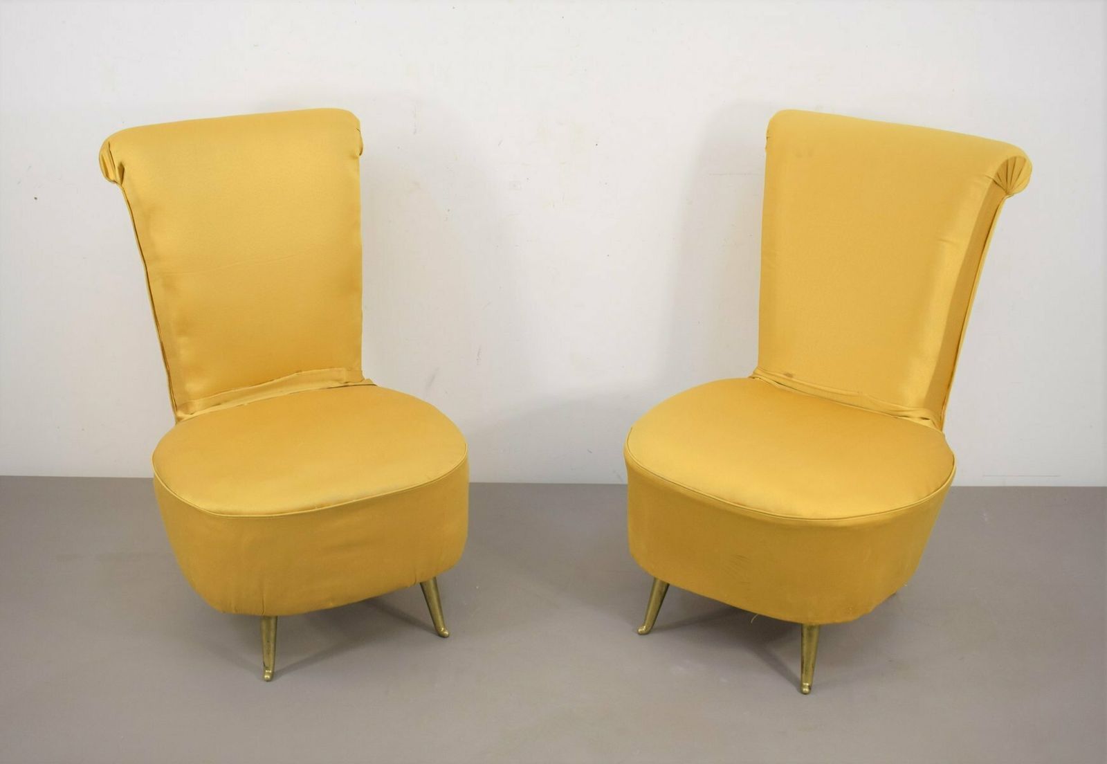 Italian Lacquer Armchairs By Cesare Lacca For Cesare Lacca, 1950, Set Of 2 photo vintage