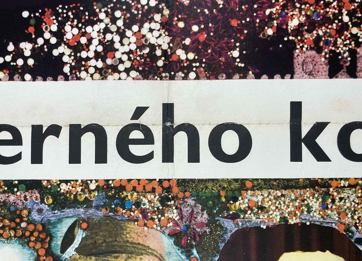 Art Movie Poster, Murder Of The Black Consul, Bedřich Dlouhý, 1971 photo