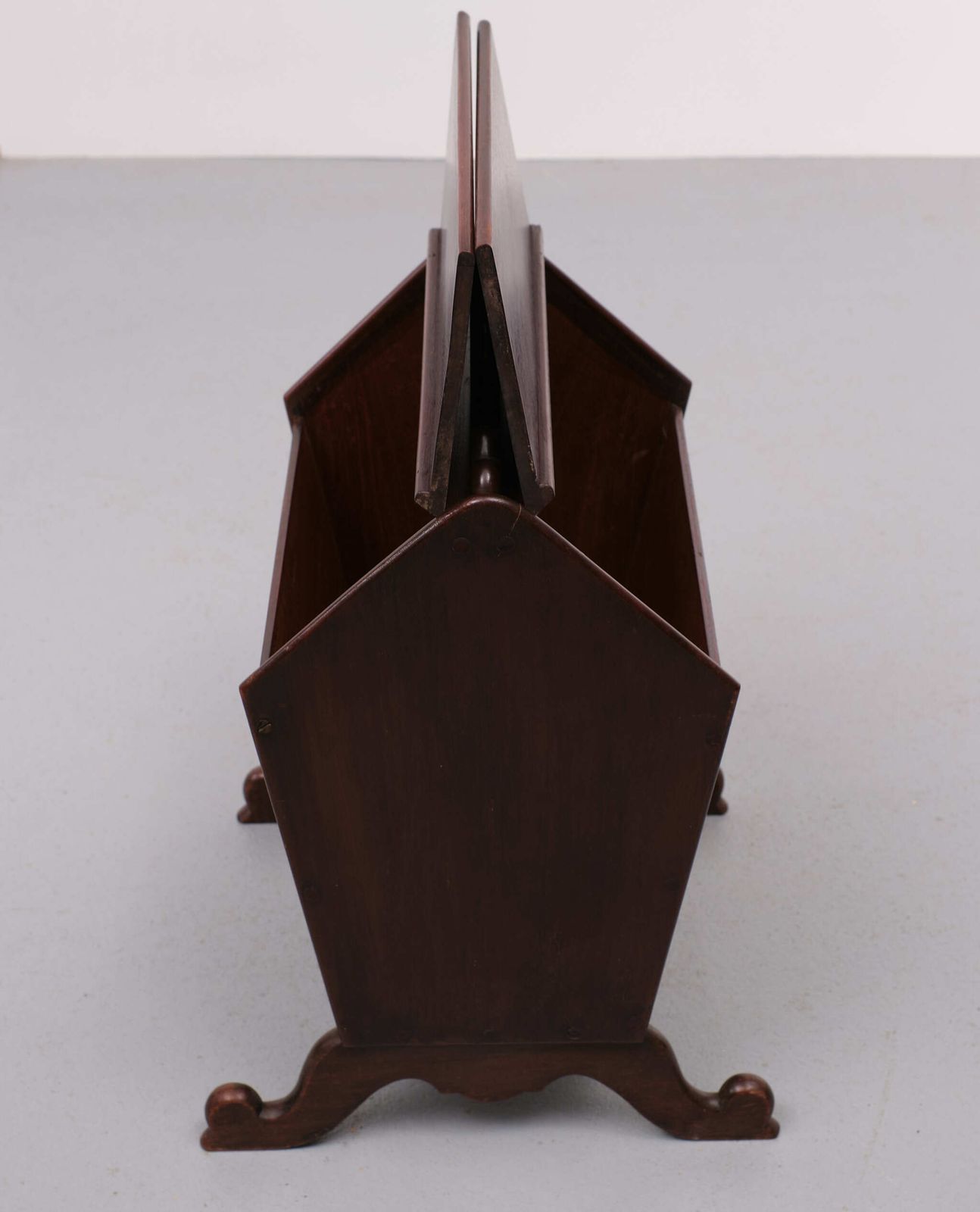 Mahogany Magazine Holder 1870s Holland photo Home Decor