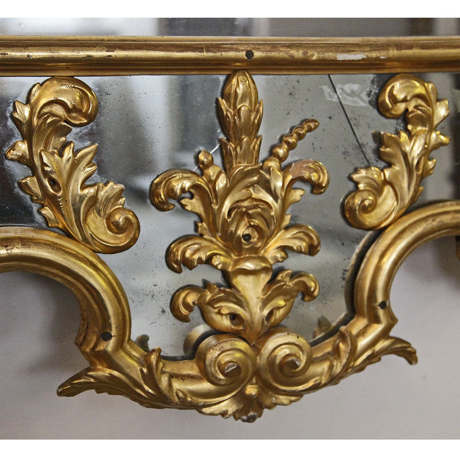 Palace Mirror, Giltwood, Italy 1750/1770 photo 10634.0