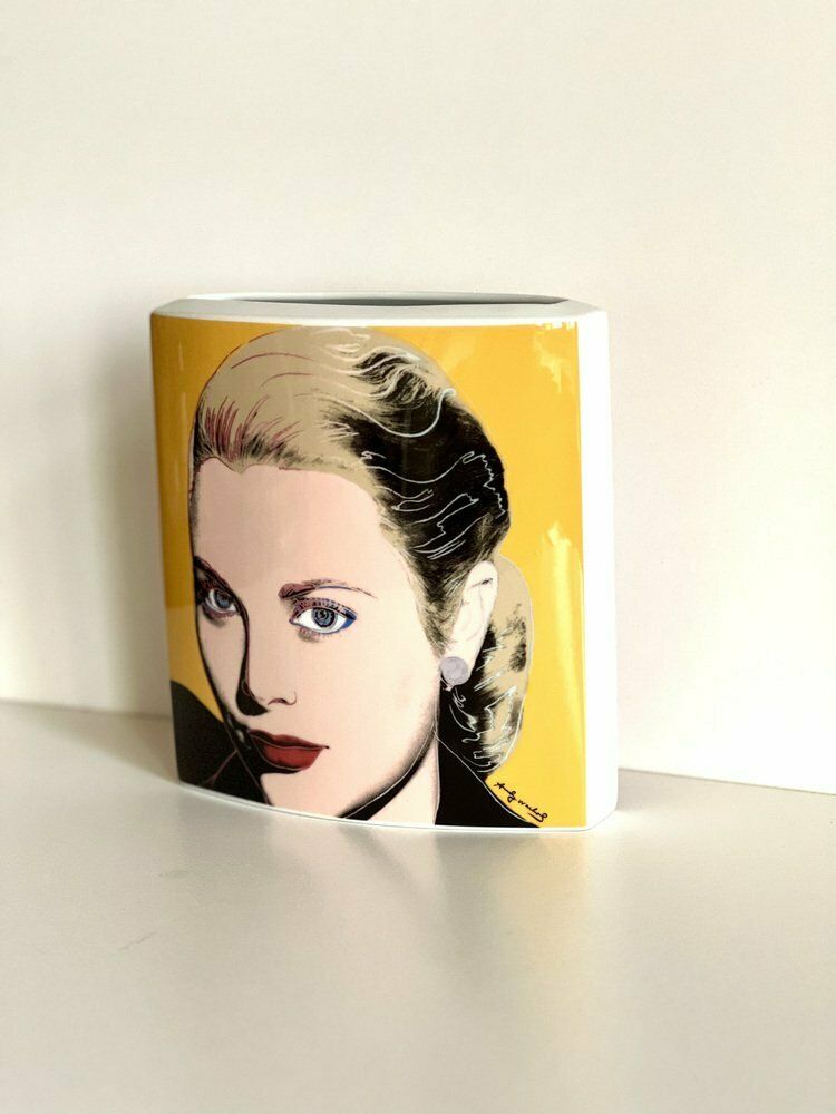 Vaas Grace Kelly By Andy Warhol Voor Rosenthal, Jaren 1990 photo furniture