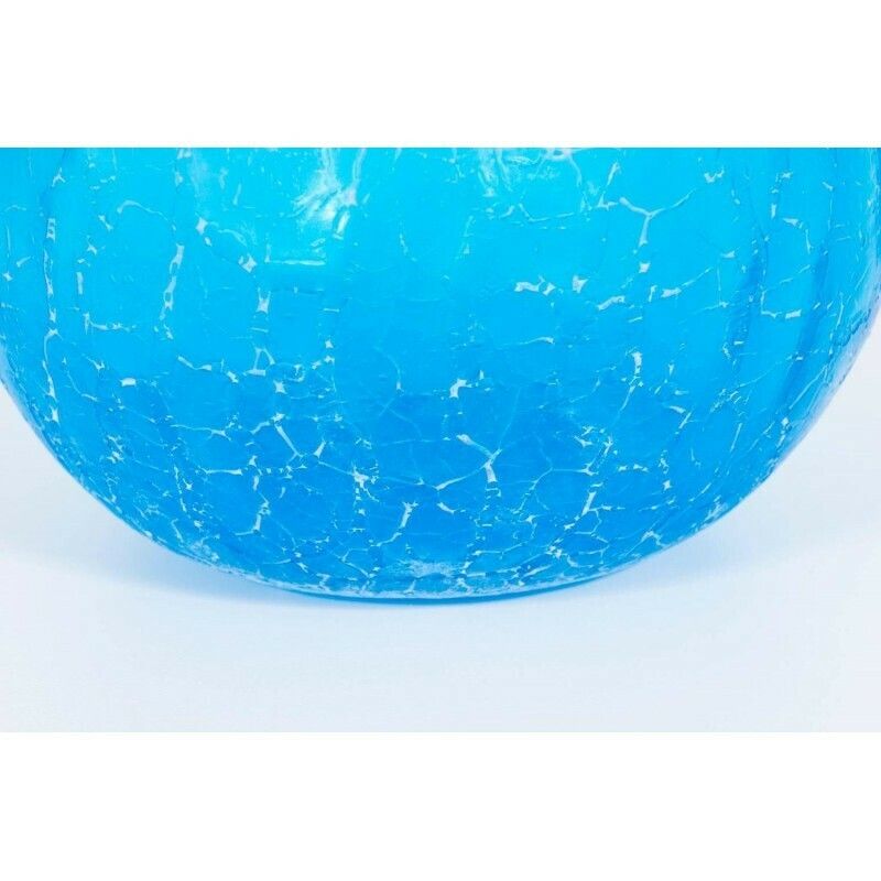 Pair Of Italian Murano Blown Glass "Spheres" Vases By Cenedese 1970s photo for sale