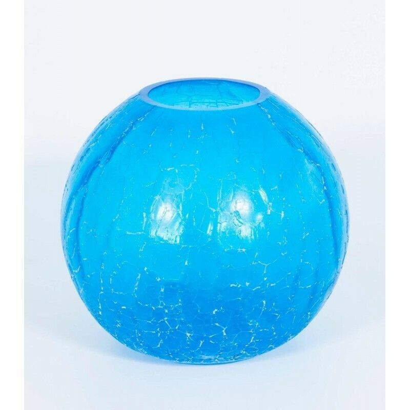 photo furniture Pair Of Italian Murano Blown Glass "Spheres" Vases By Cenedese 1970s