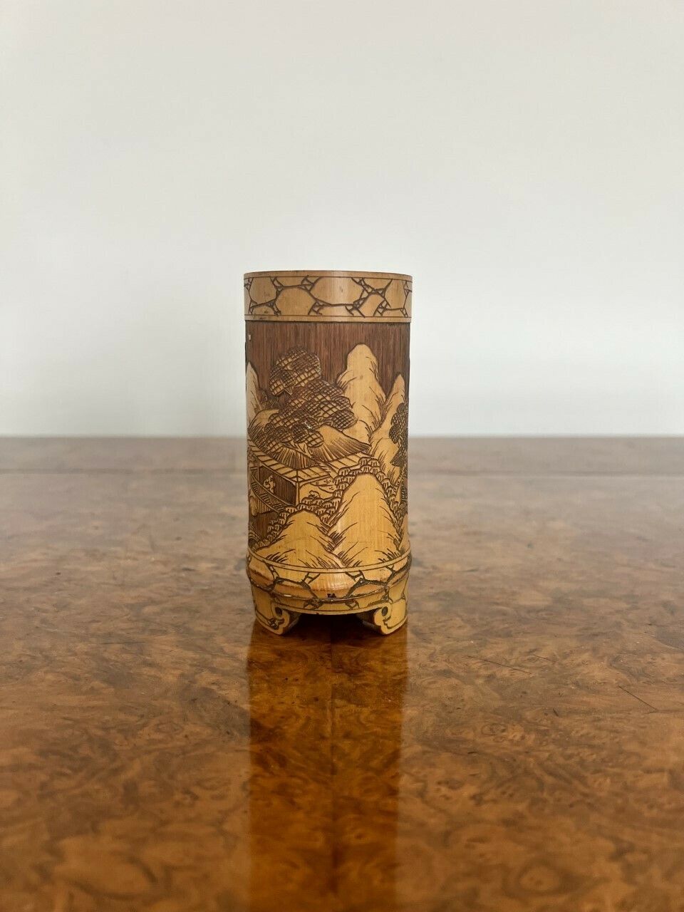 Outstanding Quality Antique Chinese Brush Pot photo 695.0