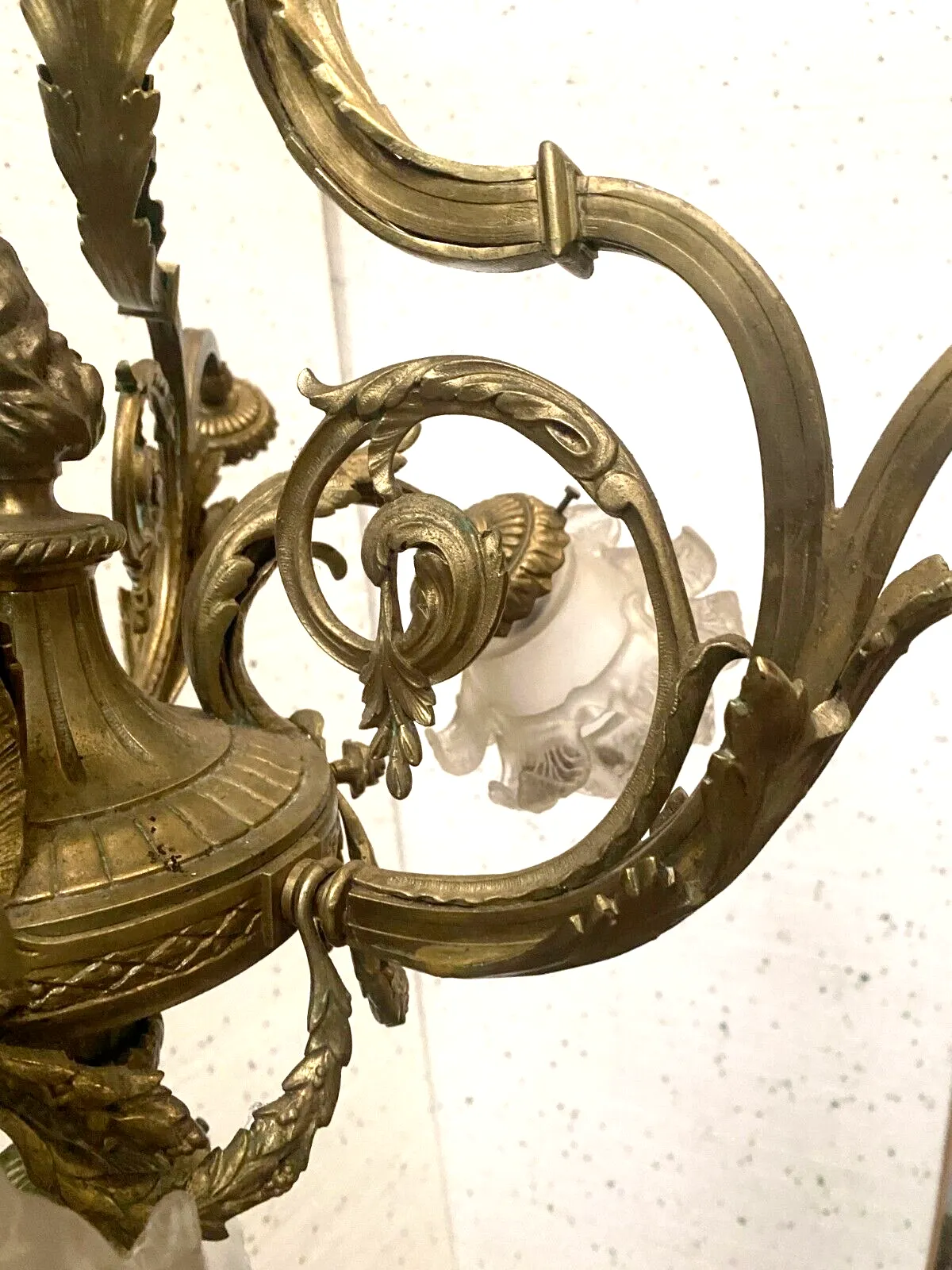 Napoleon III Style Chandelier In Gilded Bronze XX Century photo vinterior