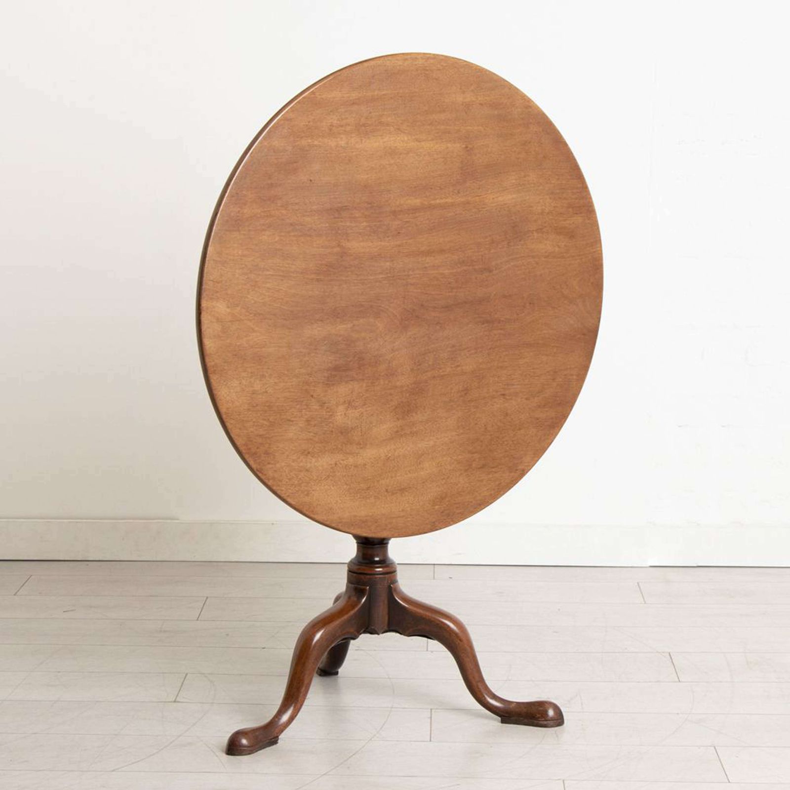 Georgian Mahogany Bird Cage Table C.1780 photo furniture