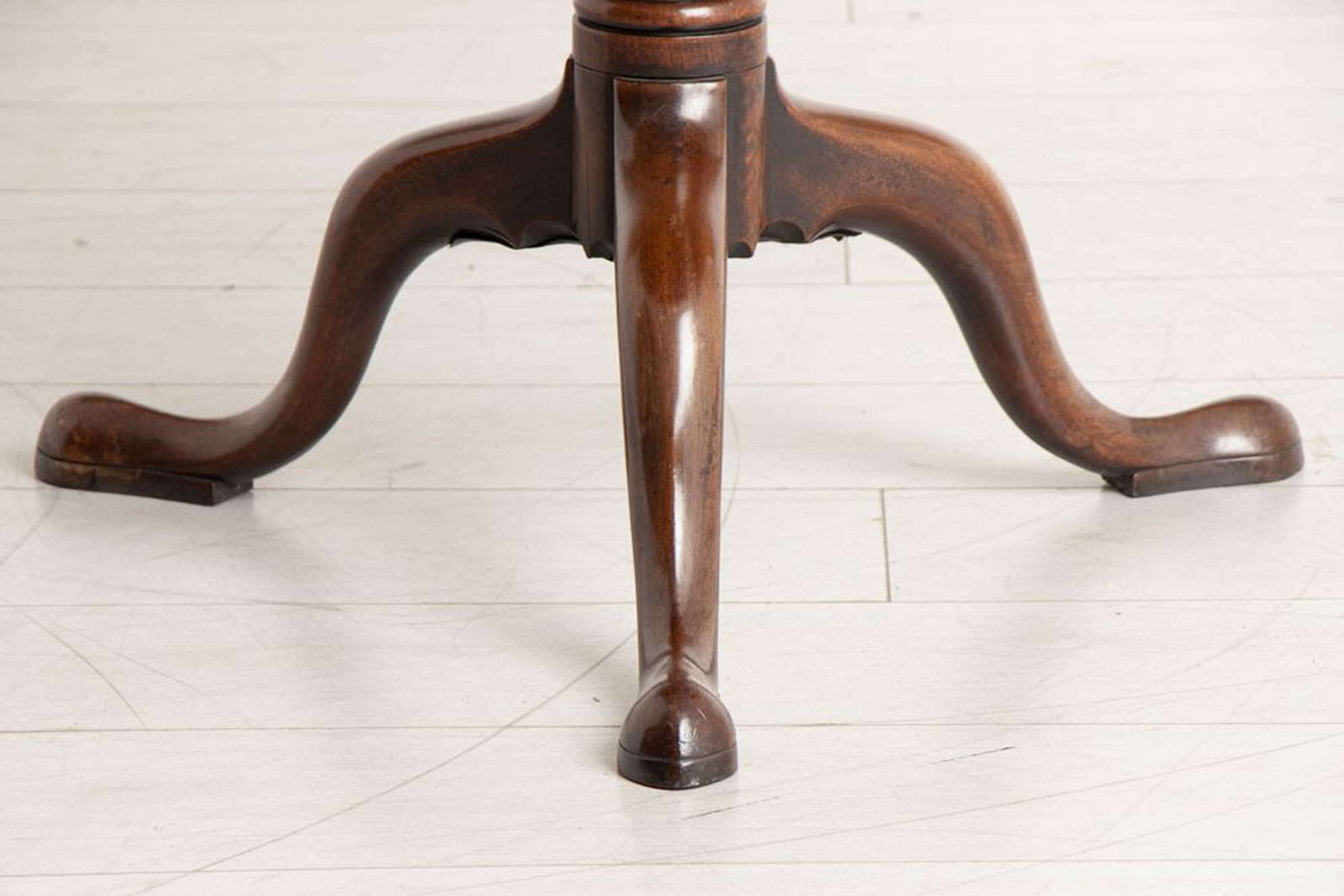 Georgian Mahogany Bird Cage Table C.1780 photo 1150.0