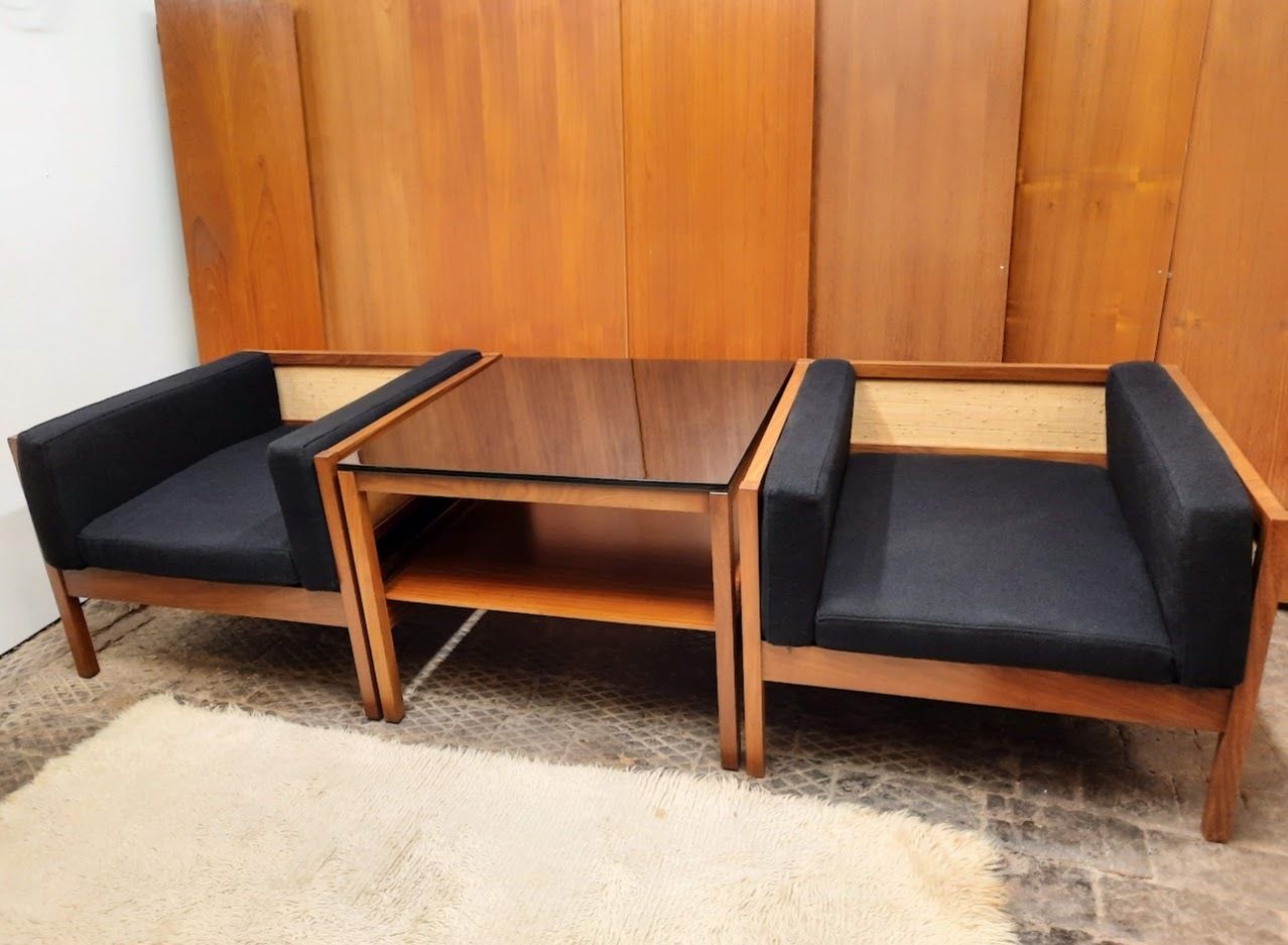Guy Rogers Armchairs And Coffee Table