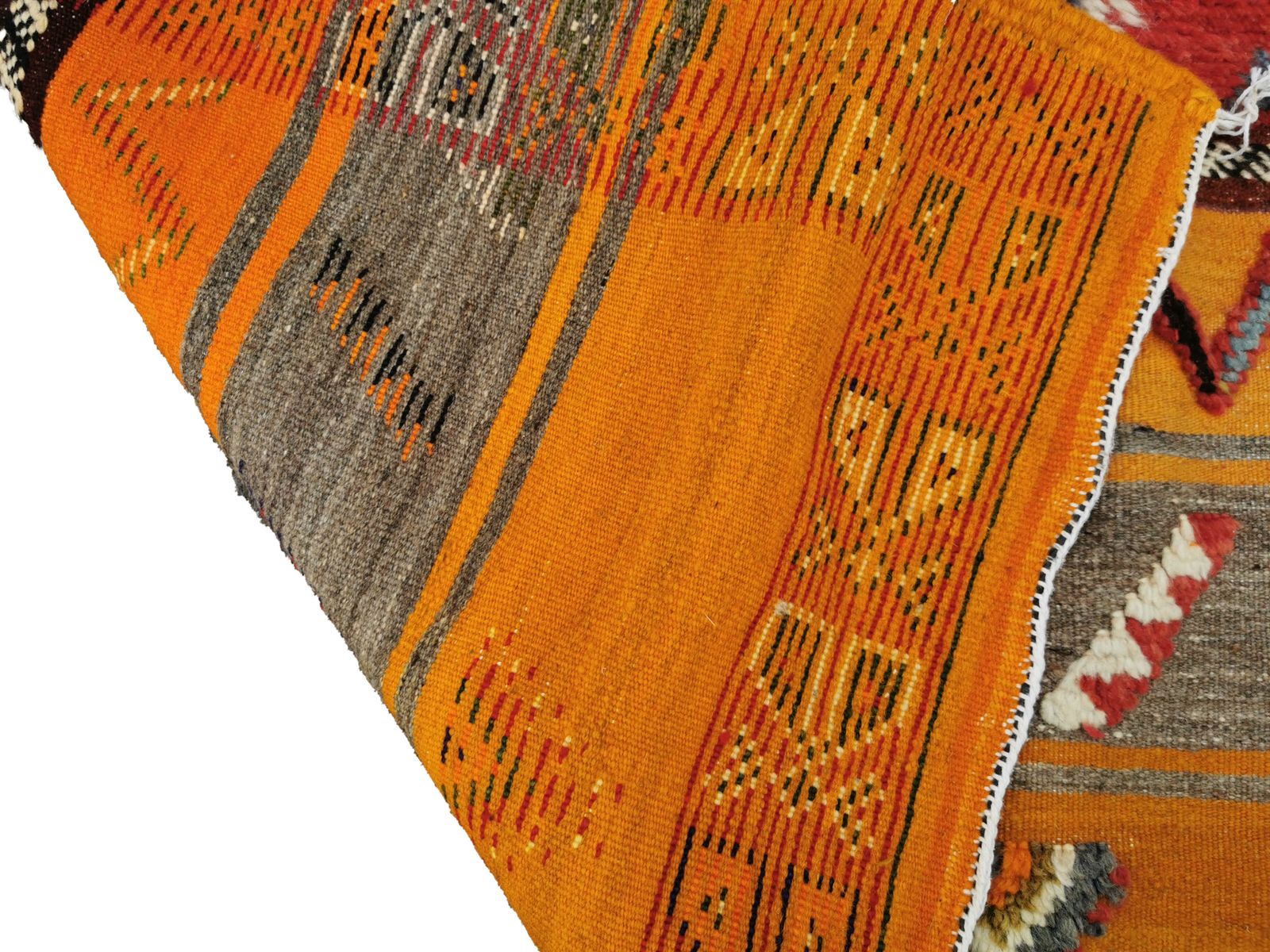 photo furniture Handmade Colourful Moroccan Berber Rug. Camel Wool Carpet