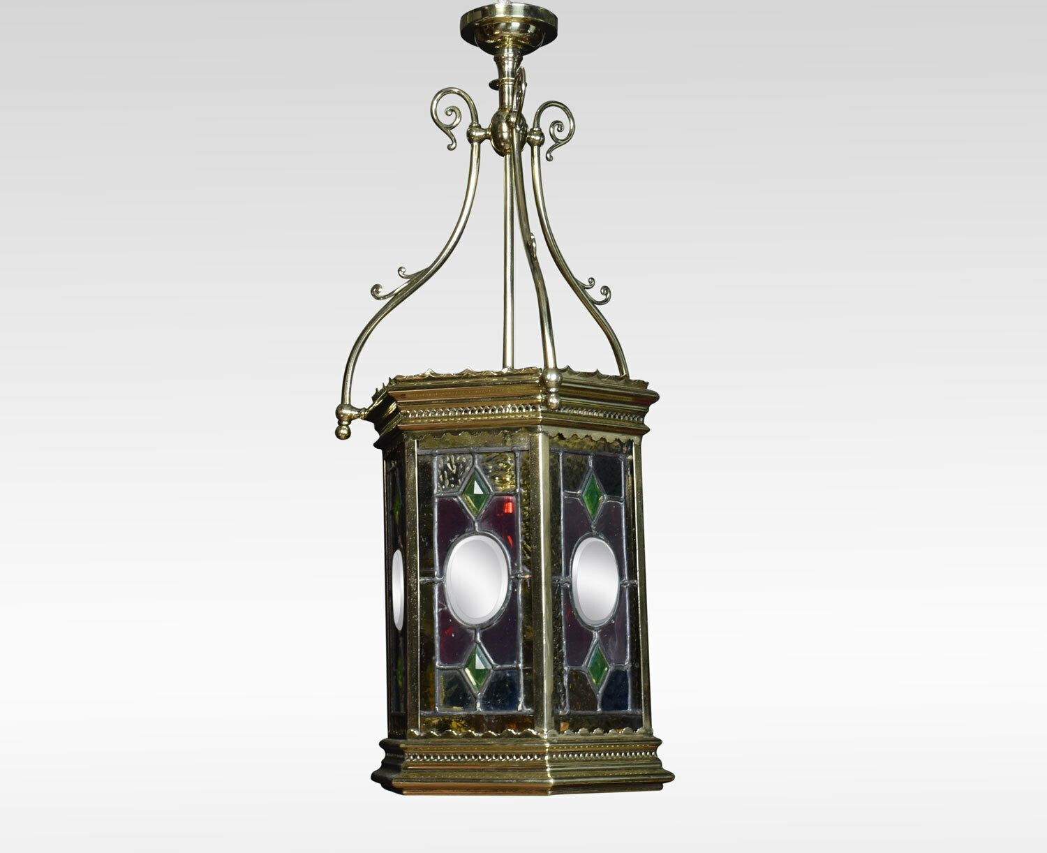 Pair Of Bronze Newel Post Lamps photo vinterior