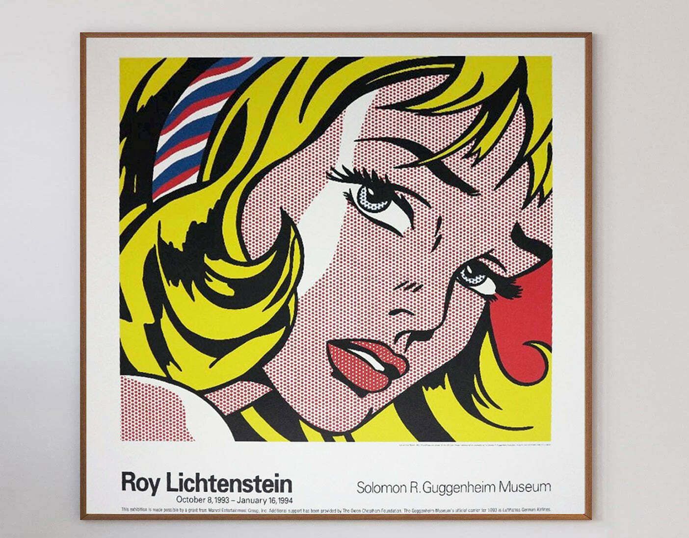 Roy Lichtenstein   Girl With Hair Ribbon   Guggenheim Museum photo 500.0