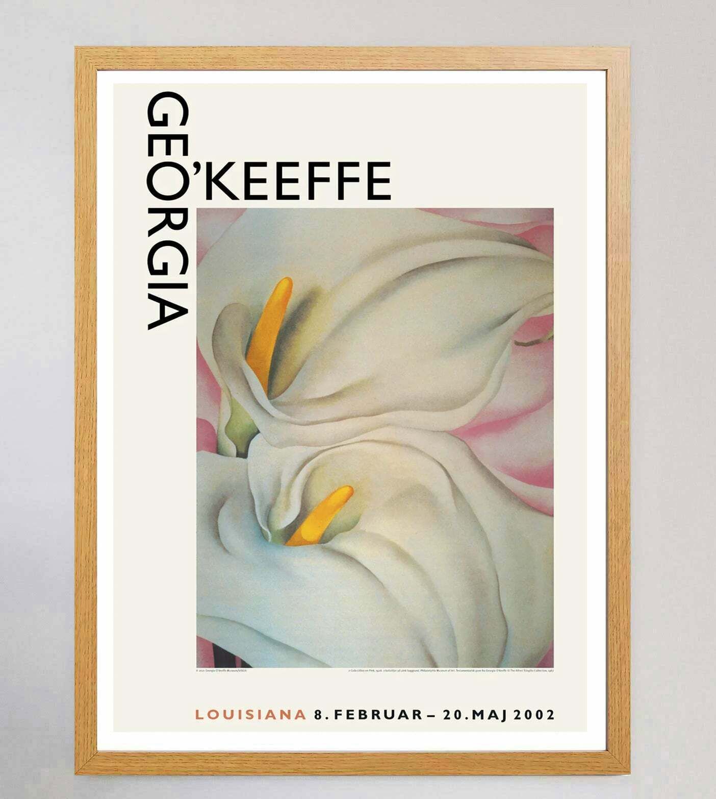 Georgia O'keeffe   Louisiana Original Vintage Poster photo Art
