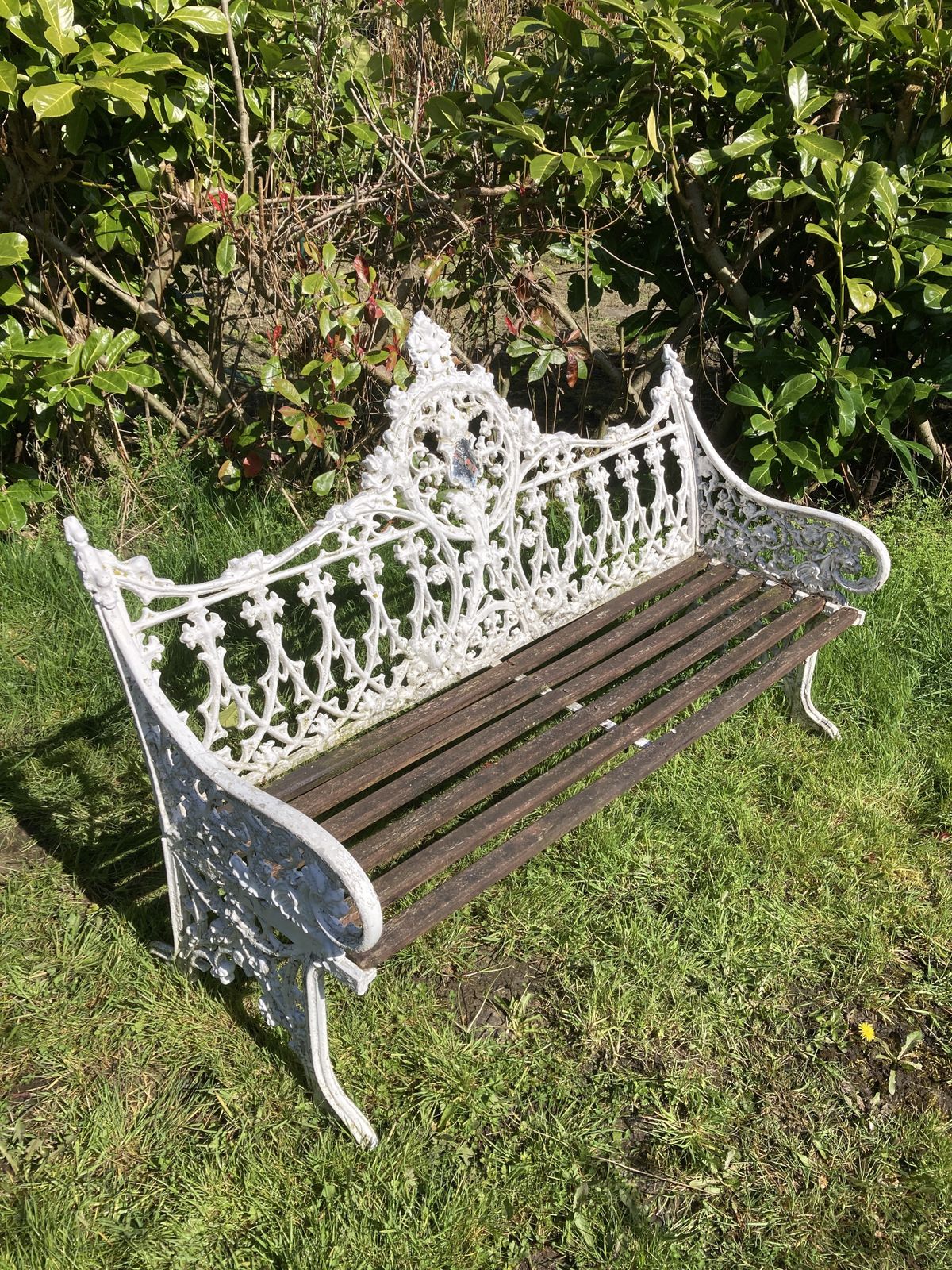 Coalbrookdale Style Garden Bench