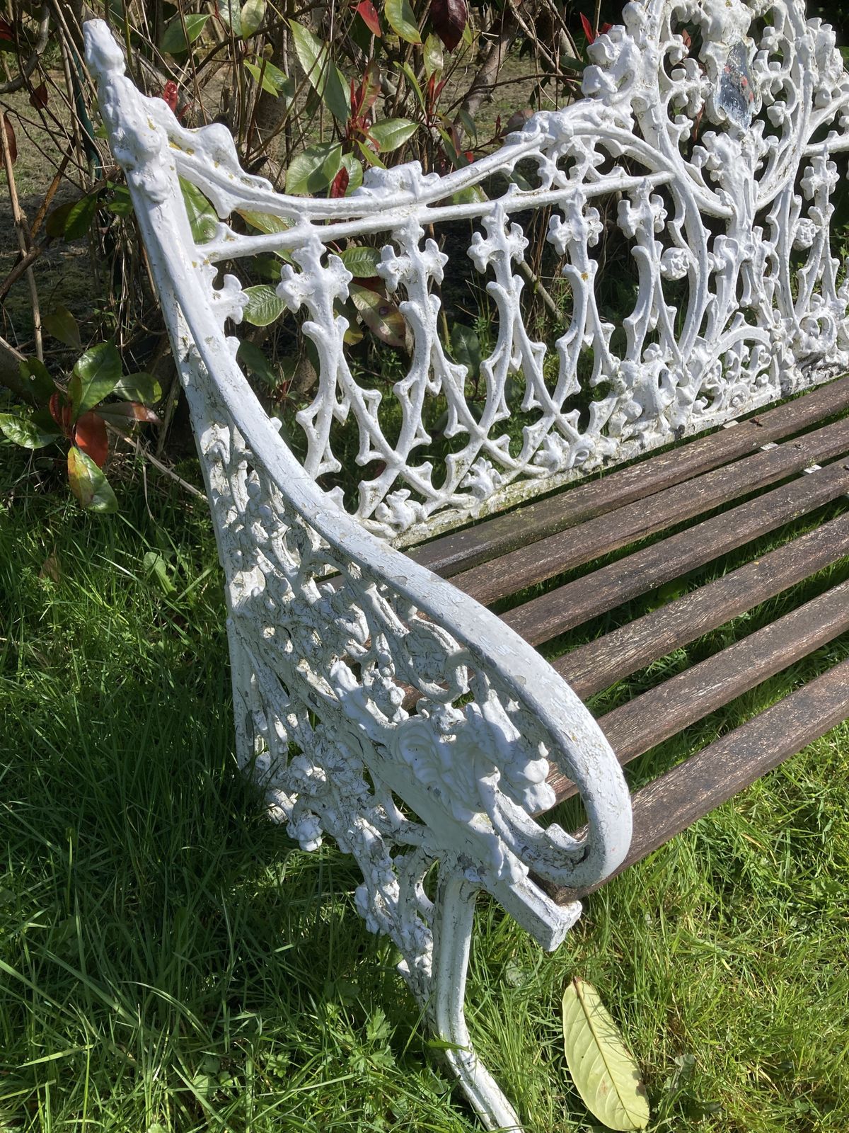 Garden Furniture Coalbrookdale Style Garden Bench photo