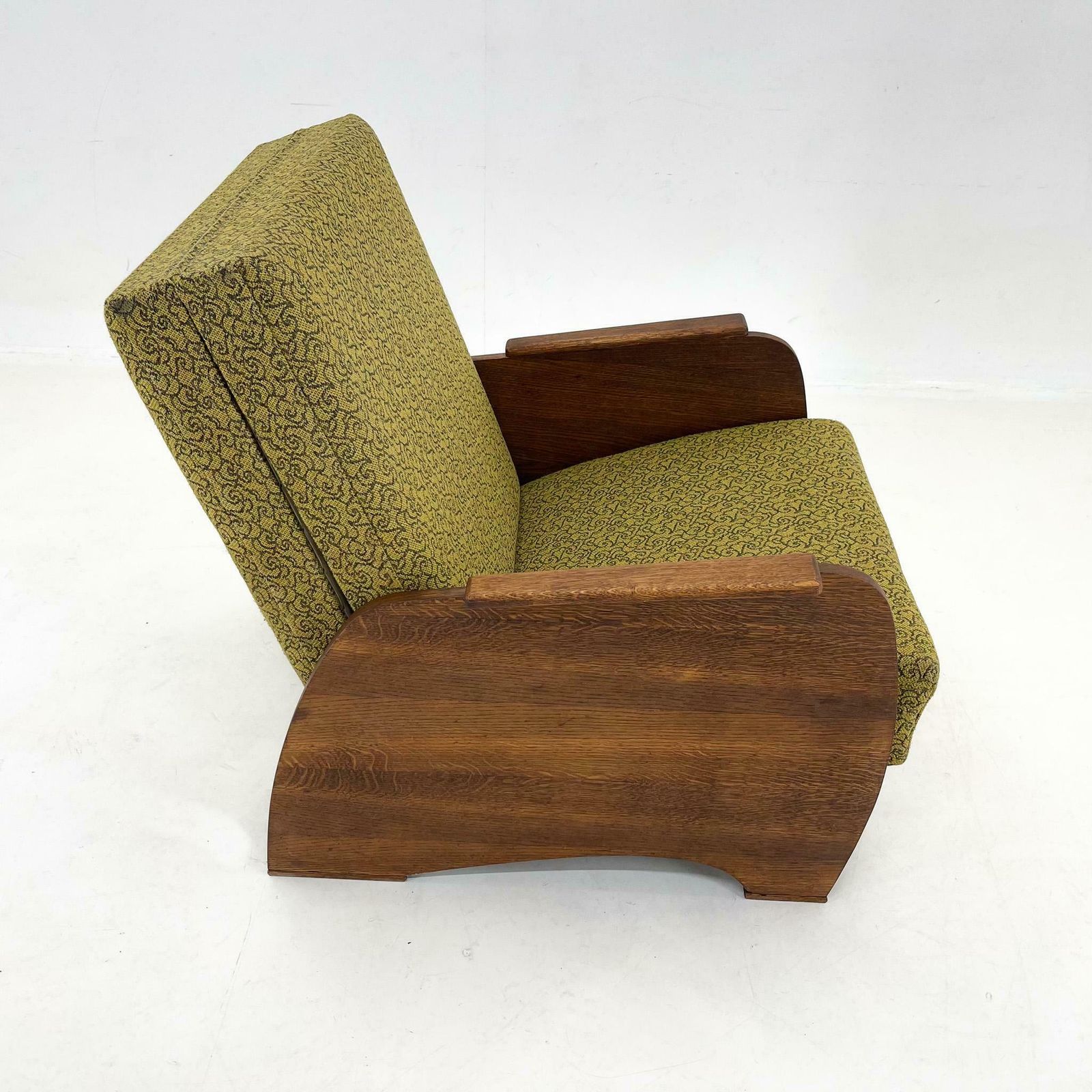 1960s Armchair Convertible To Daybed, Czechoslovakia photo for sale