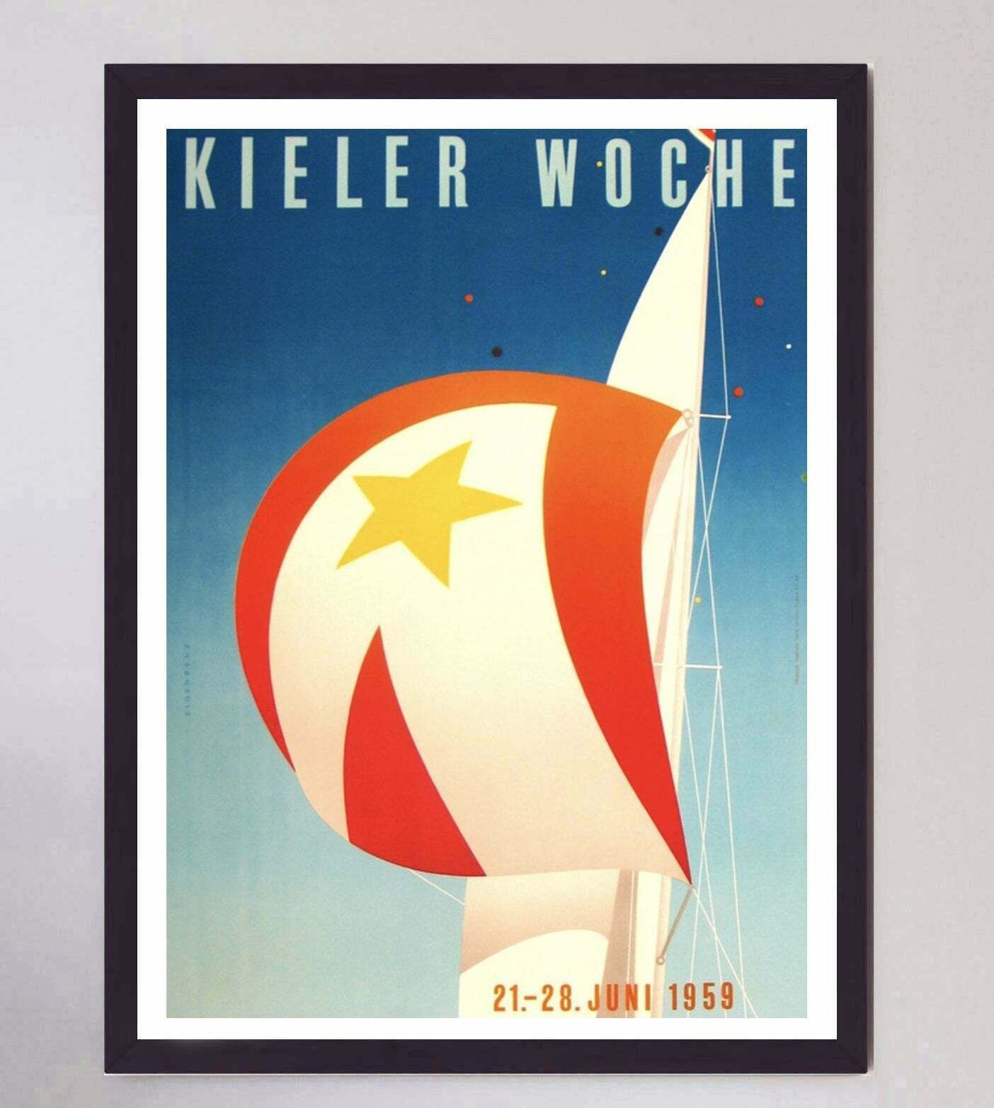 Kiel Week (Kieler Woche) 1959, 1950s photo furniture