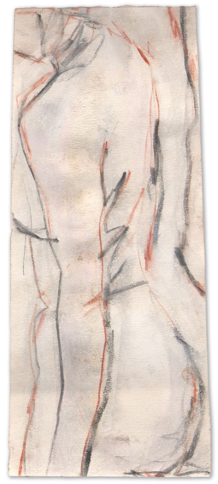 Judy Lusted, “Untitled”, 2001, Contemporary Mixed Media Nude Study
