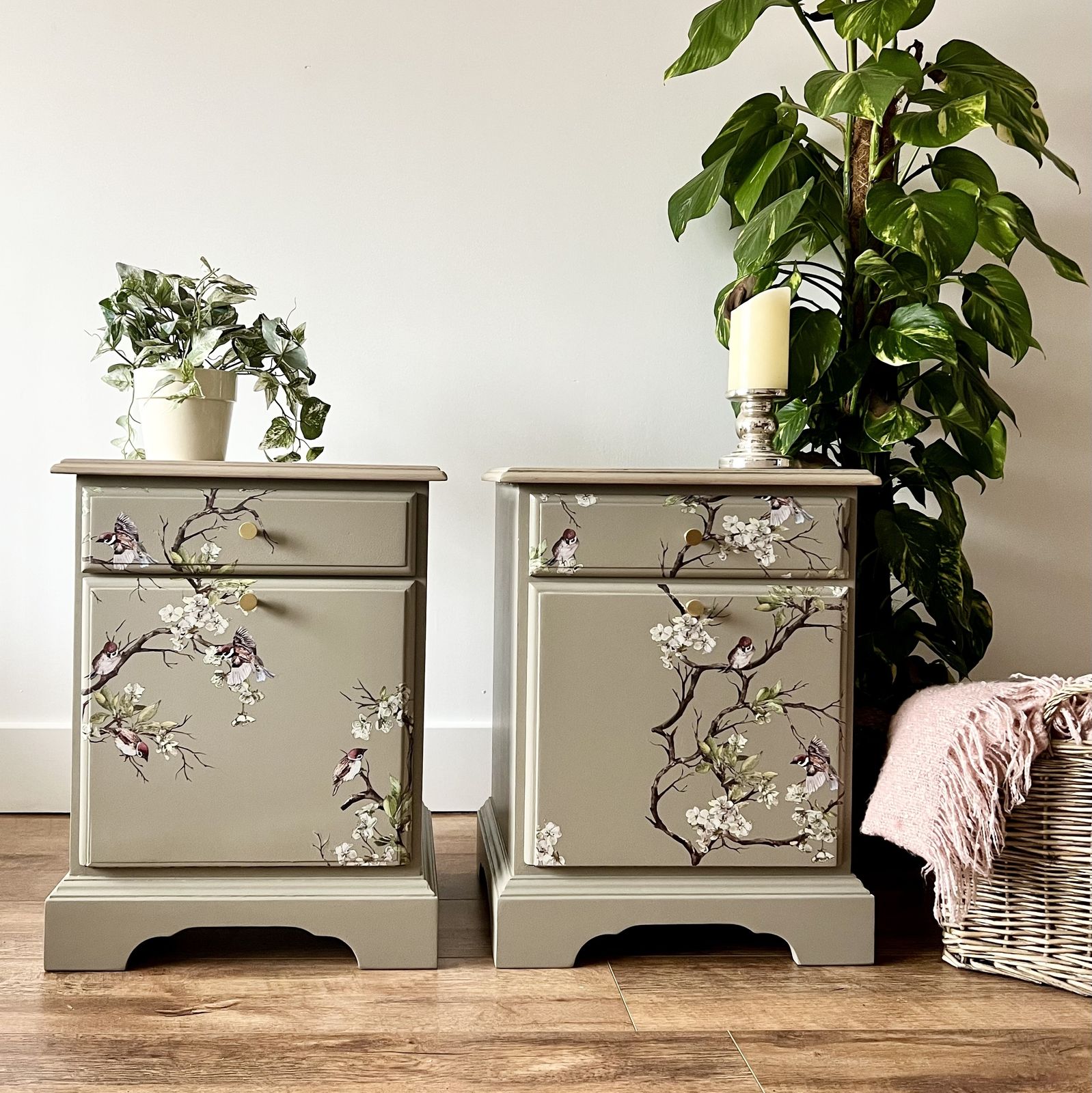 Sage Bedside Tables