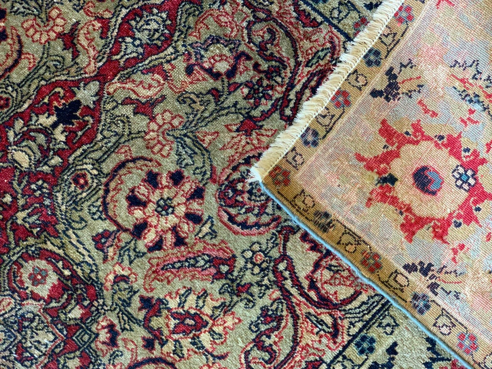 Handmade Carpet Antique Rugs, Agra Indian Rug, Red Oriental Rugs For Sale photo 3200.0