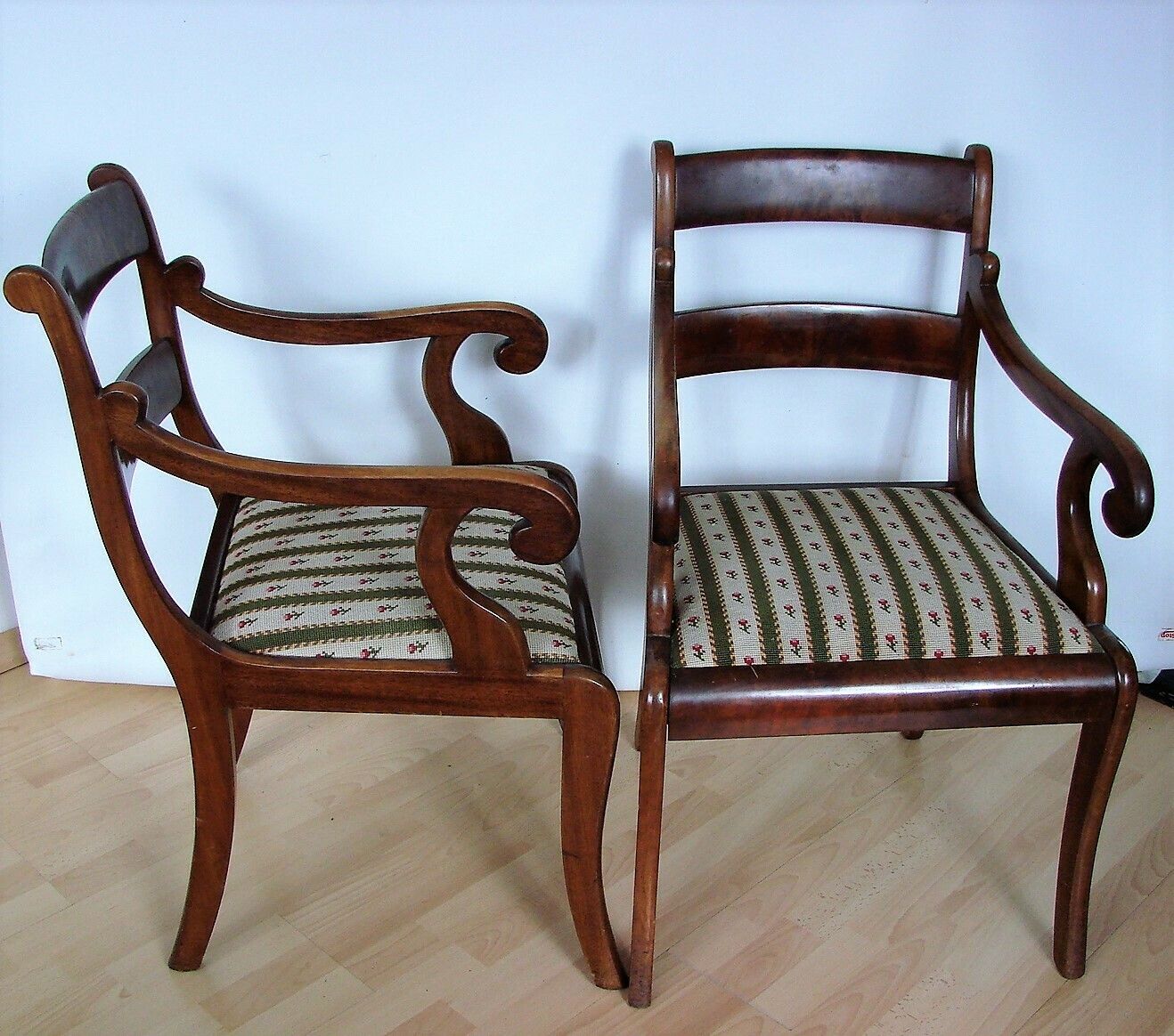 Furniture One Bedermeier Style Armchair, 1930s. photo