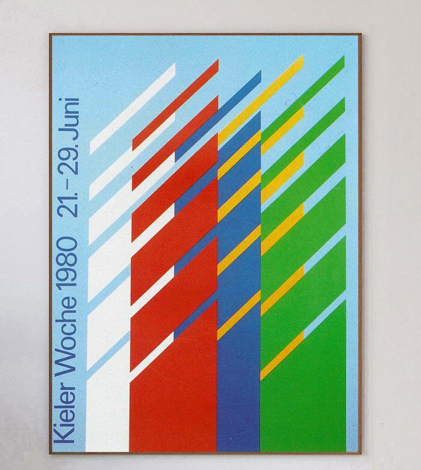 Original Vintage Poster Kiel Week (Kieler Woche) 1980 photo 230.0
