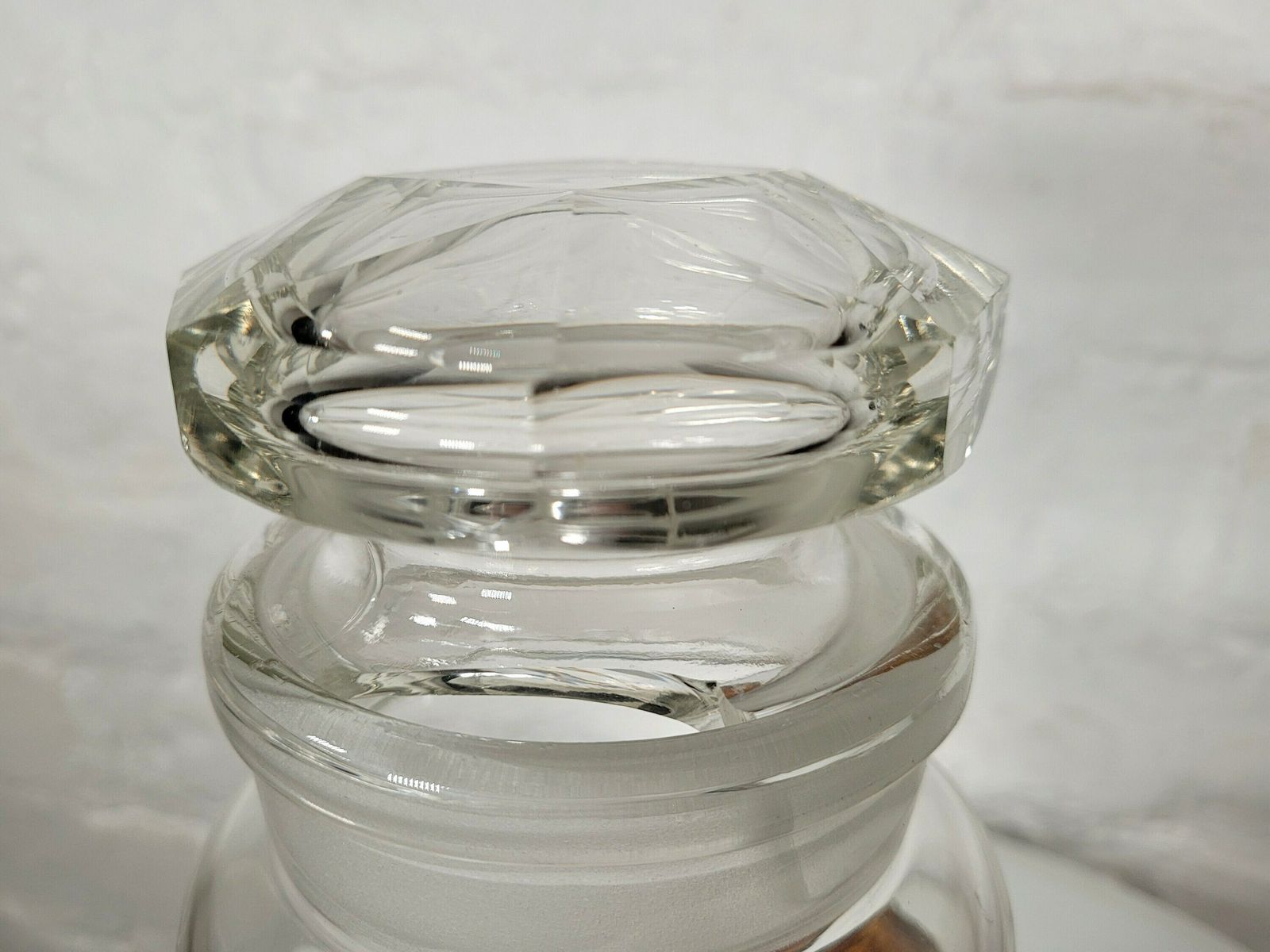 Antique Glass Apothecary Jar / Antique Pharmacy Bottles / Antique Glass photo buy
