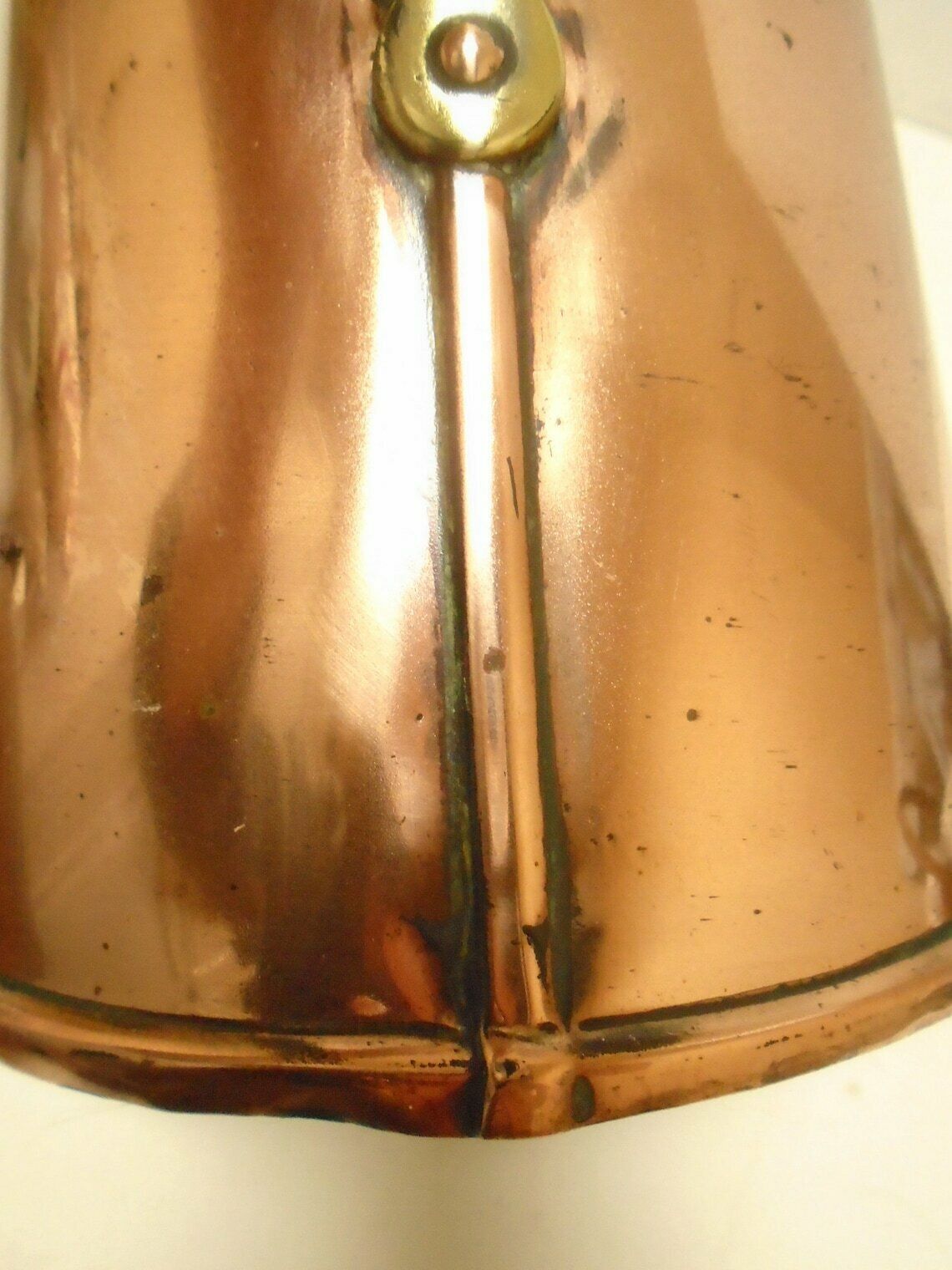 Antique Arts And Craft Copper Insulated Hot Water Jug, Was Benson, Circa 1900 photo vintage